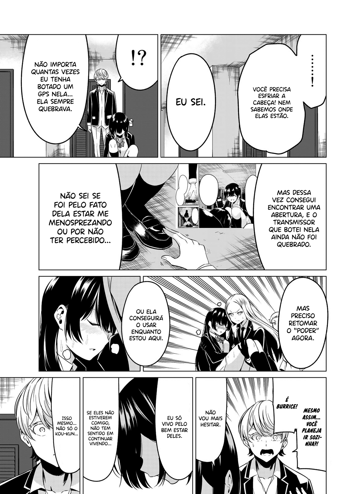 Sekai ka Kanojo ka Erabenai Capítulo 1