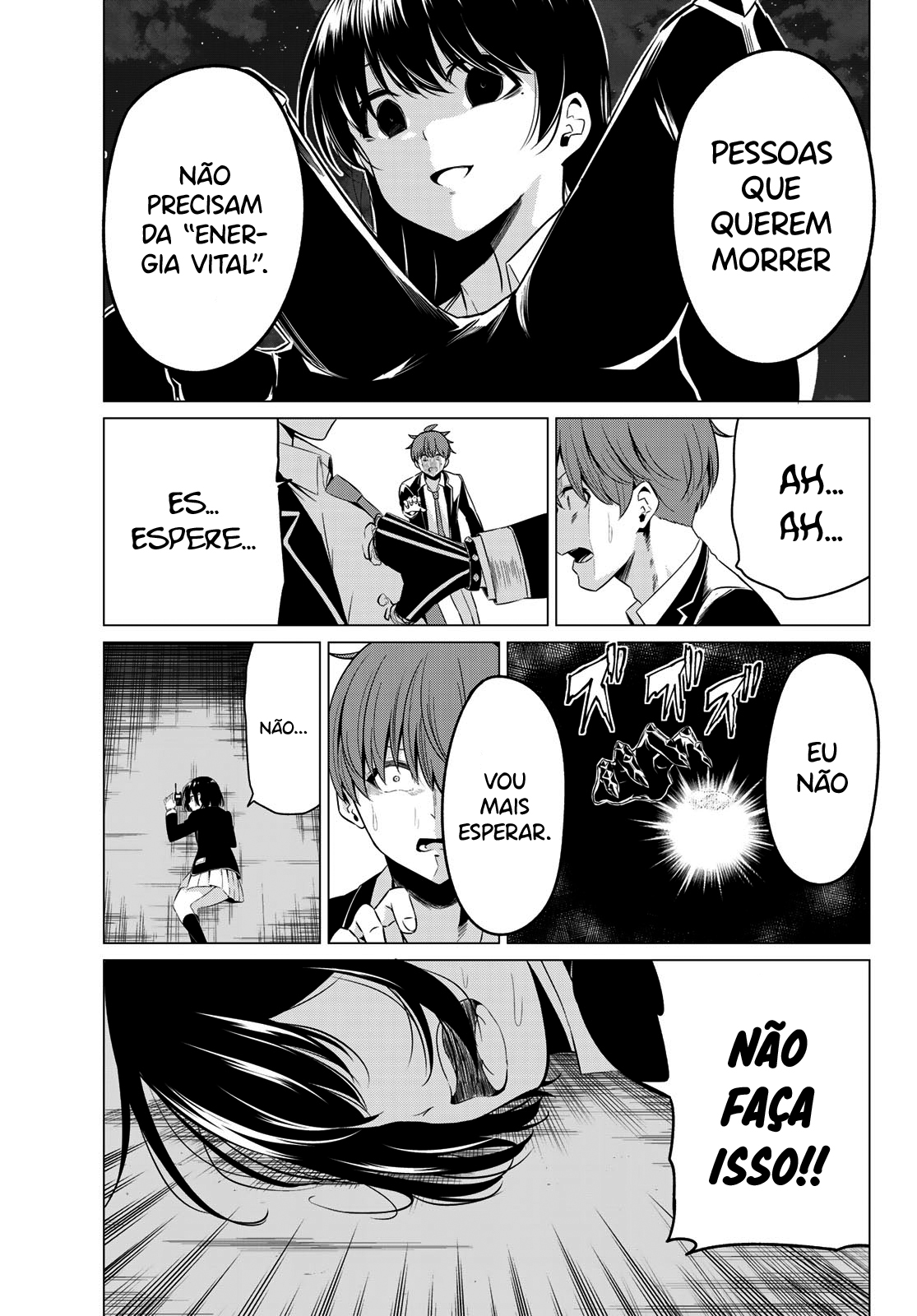 Sekai ka Kanojo ka Erabenai Capítulo 1