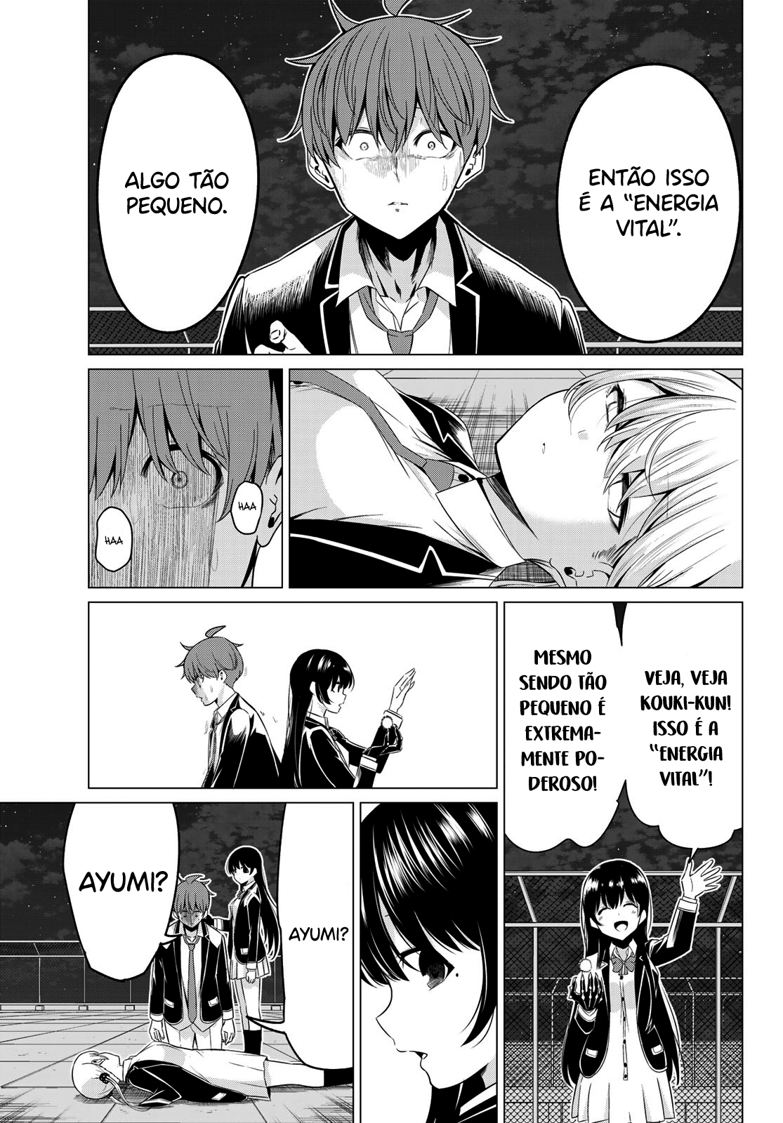 Sekai ka Kanojo ka Erabenai Capítulo 1