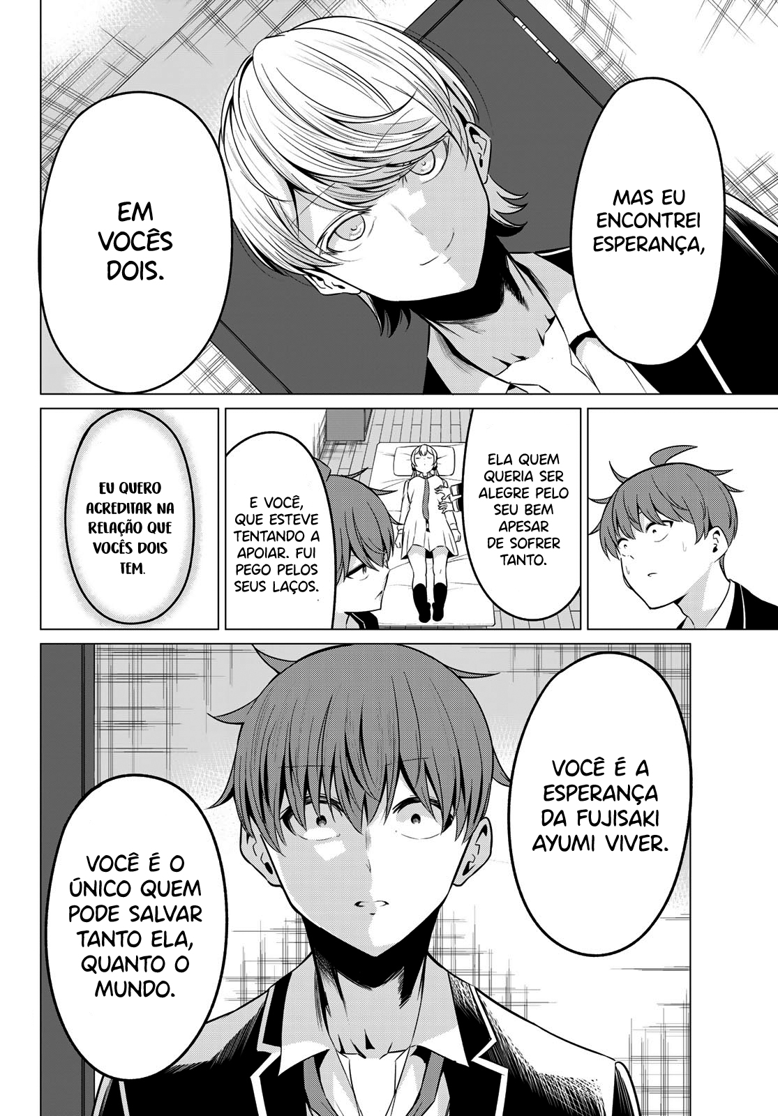 Sekai ka Kanojo ka Erabenai Capítulo 1