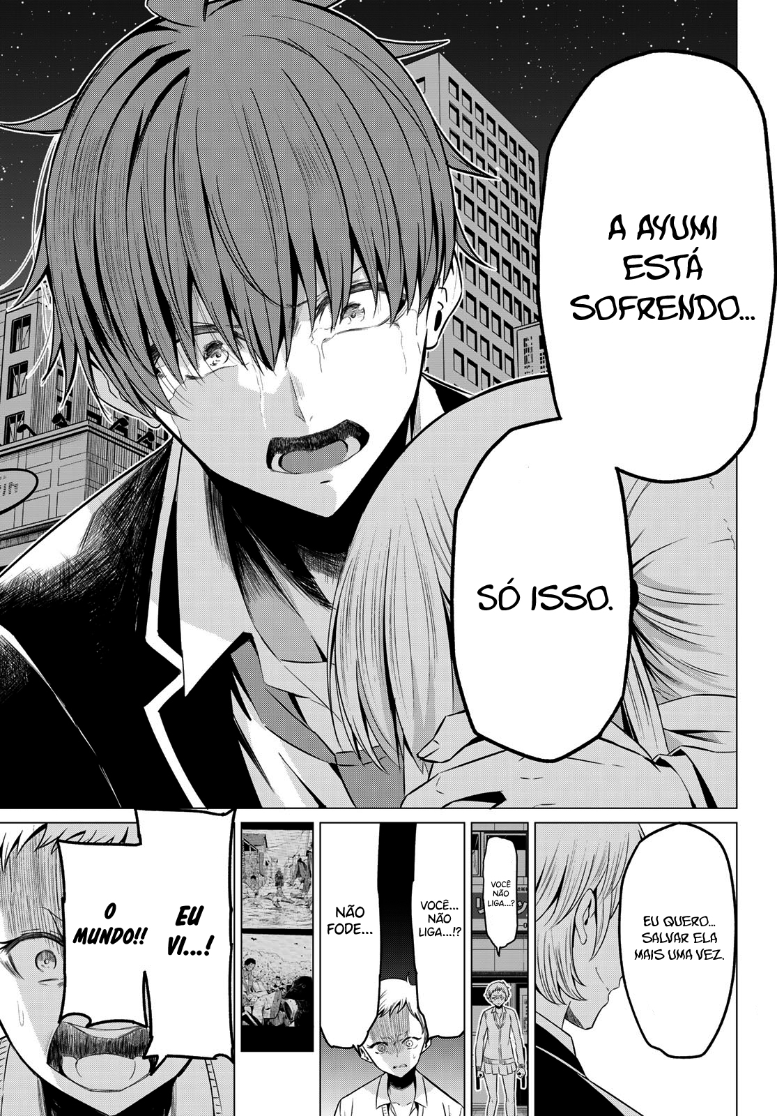 Sekai ka Kanojo ka Erabenai Capítulo 1