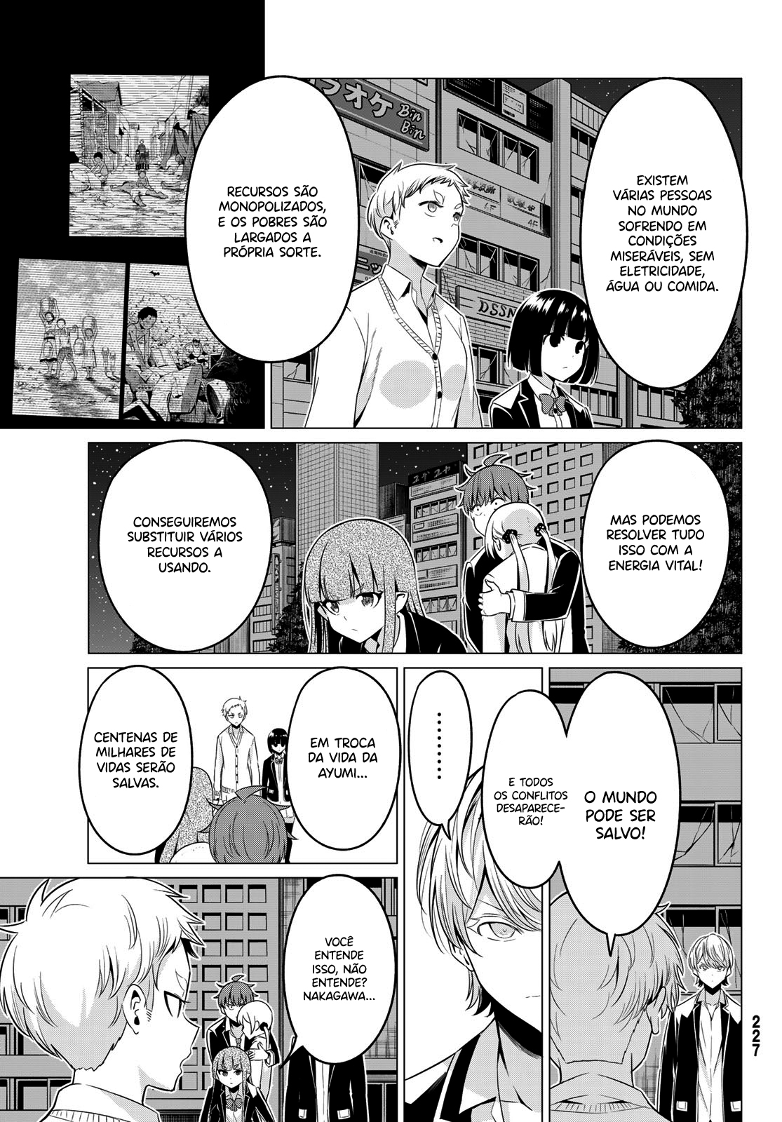 Sekai ka Kanojo ka Erabenai Capítulo 1