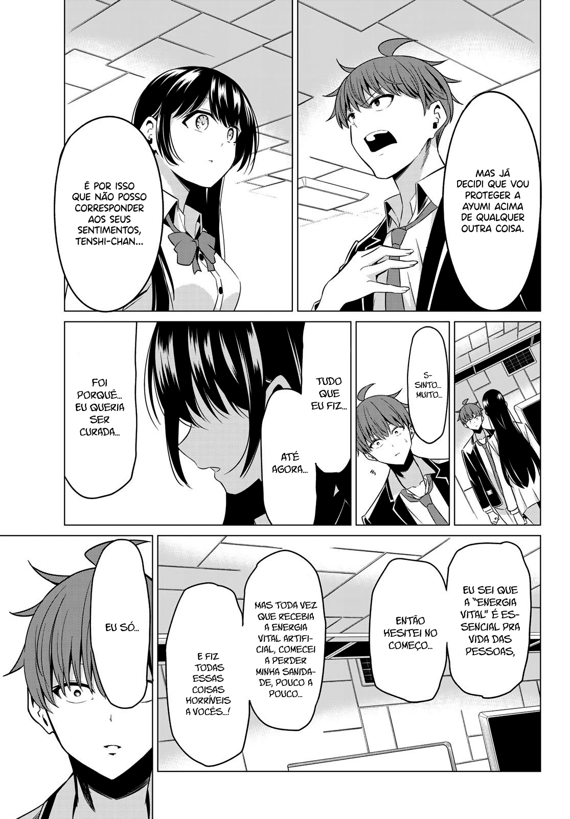 Sekai ka Kanojo ka Erabenai Capítulo 1