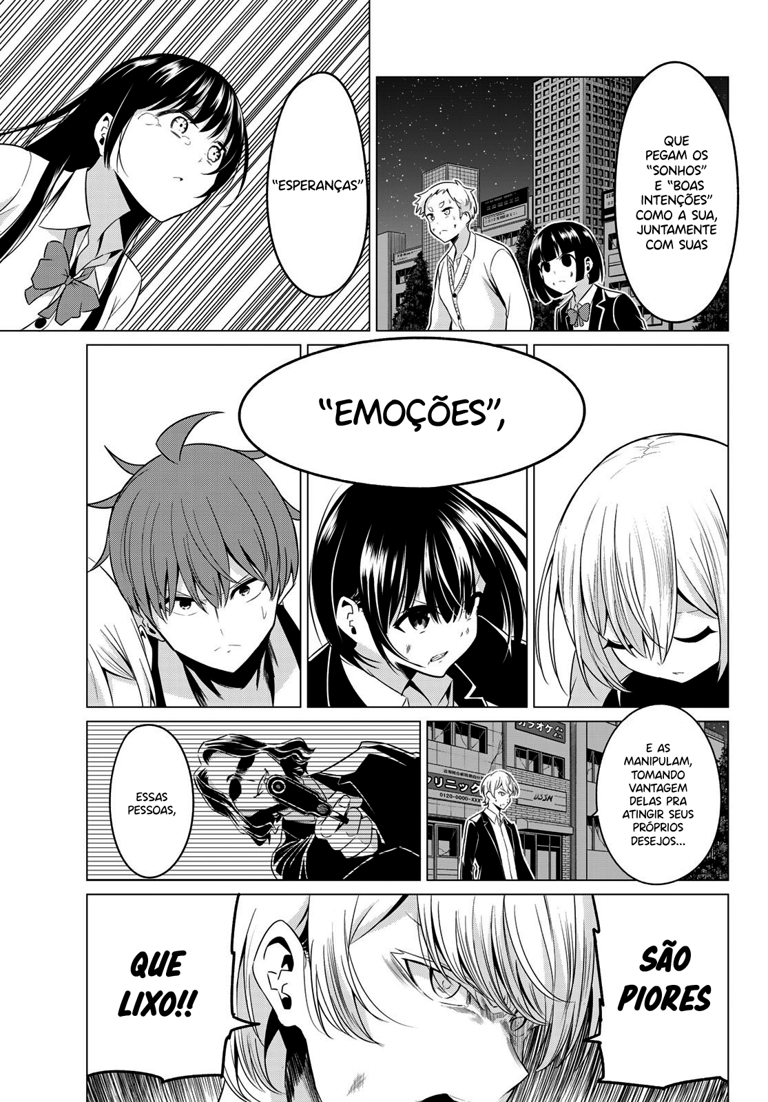 Sekai ka Kanojo ka Erabenai Capítulo 1