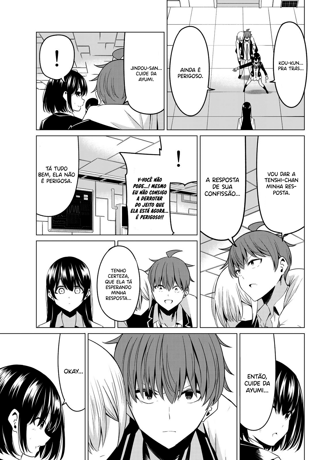 Sekai ka Kanojo ka Erabenai Capítulo 1