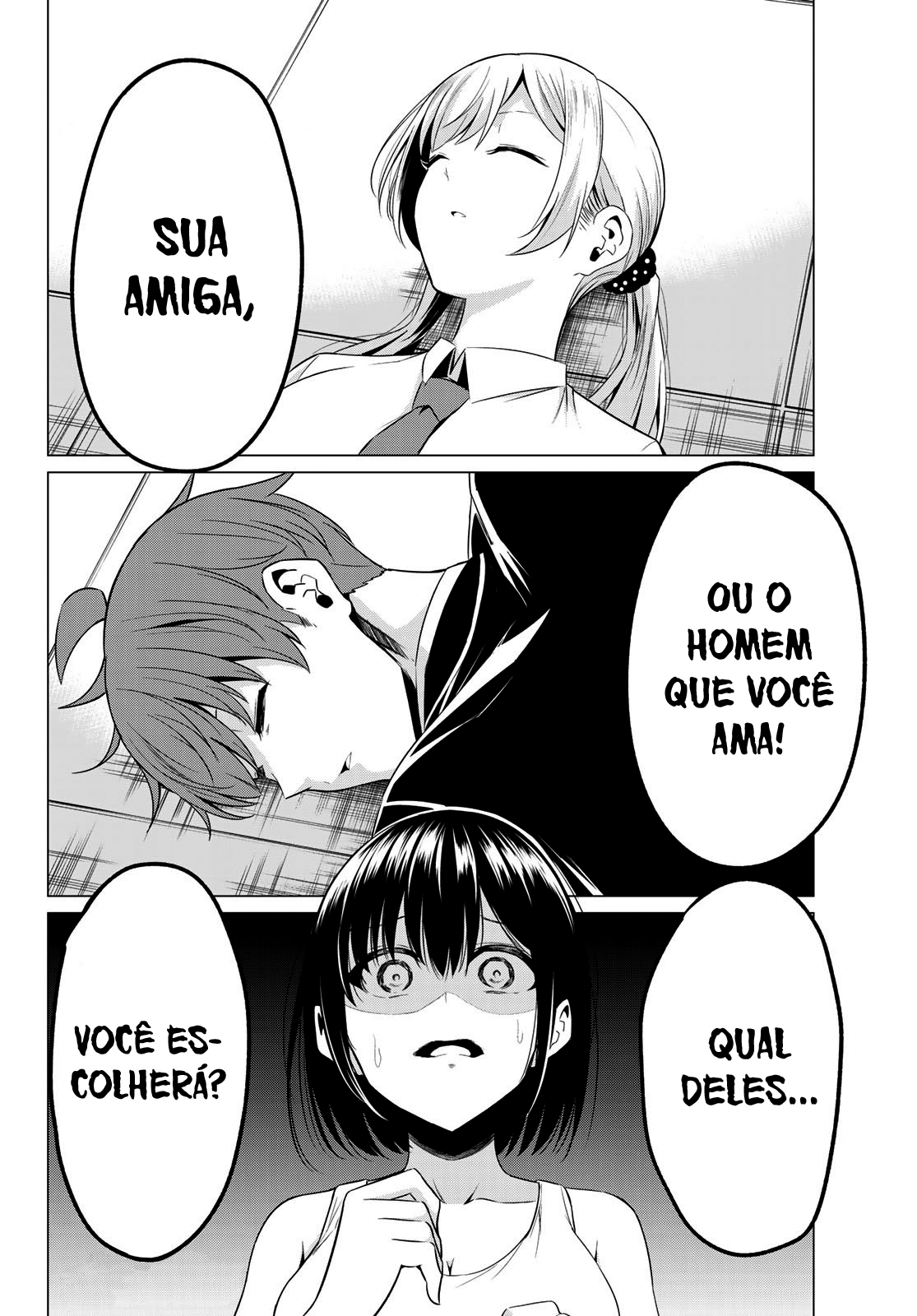 Sekai ka Kanojo ka Erabenai Capítulo 1