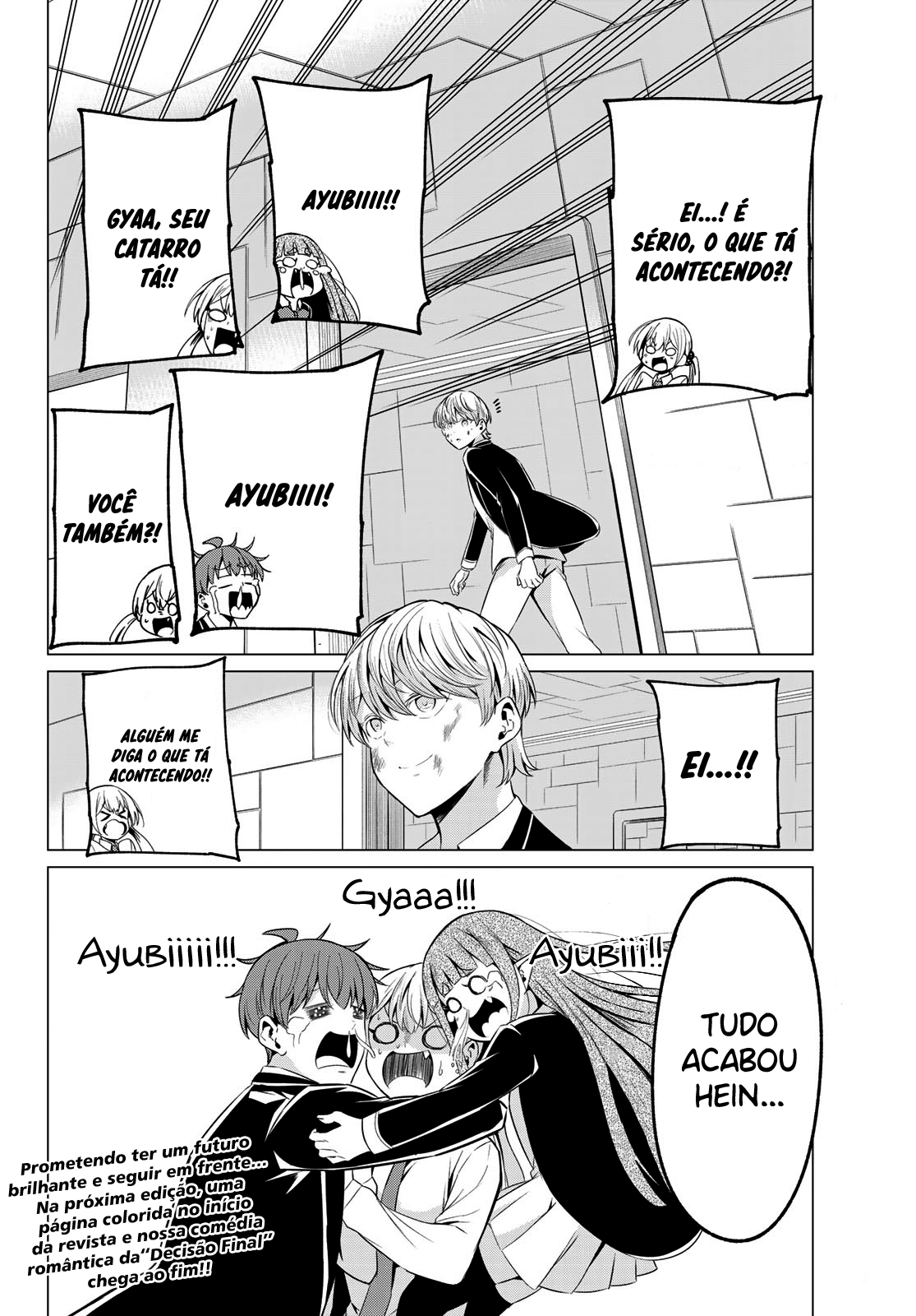 Sekai ka Kanojo ka Erabenai Capítulo 1