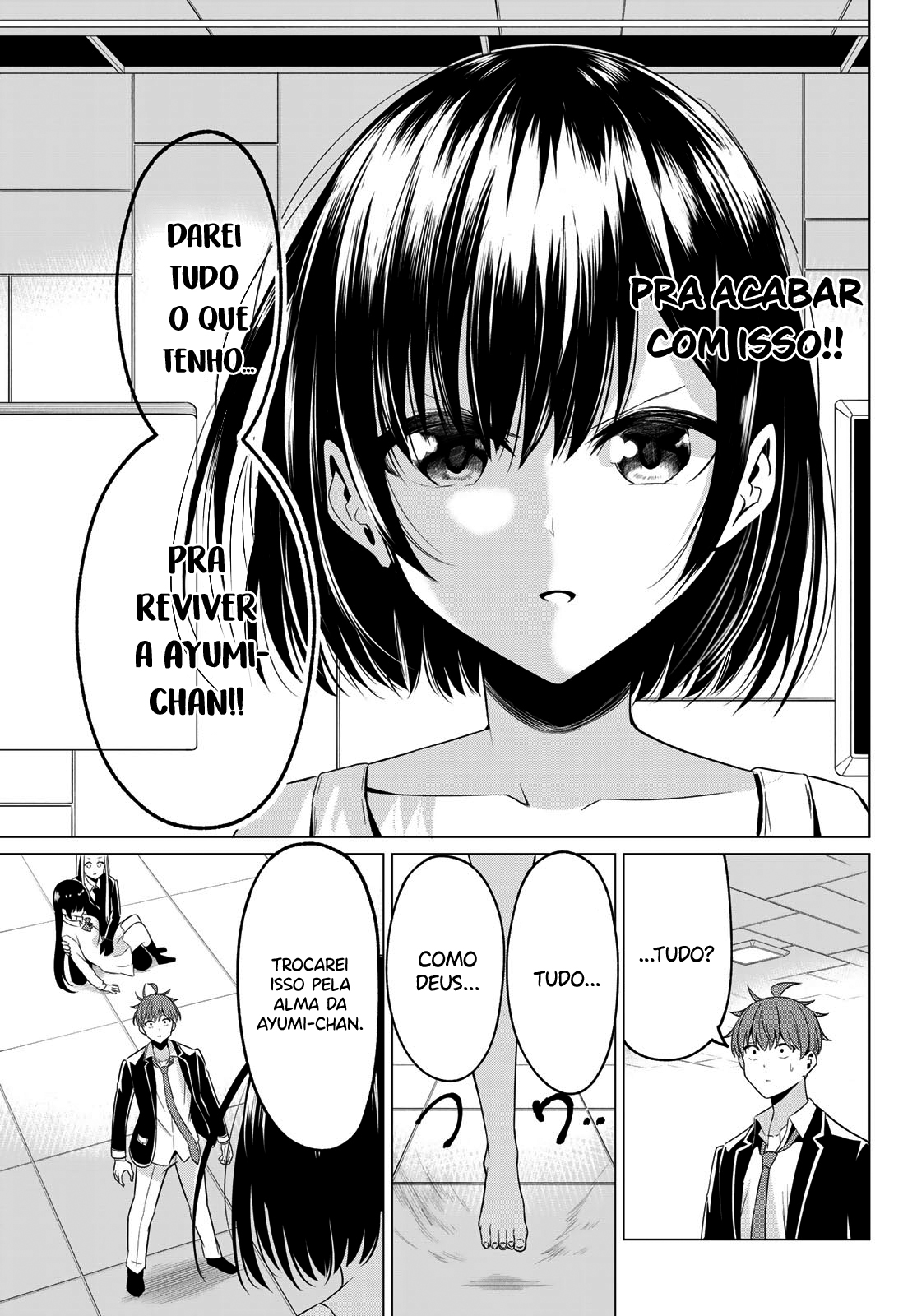Sekai ka Kanojo ka Erabenai Capítulo 1