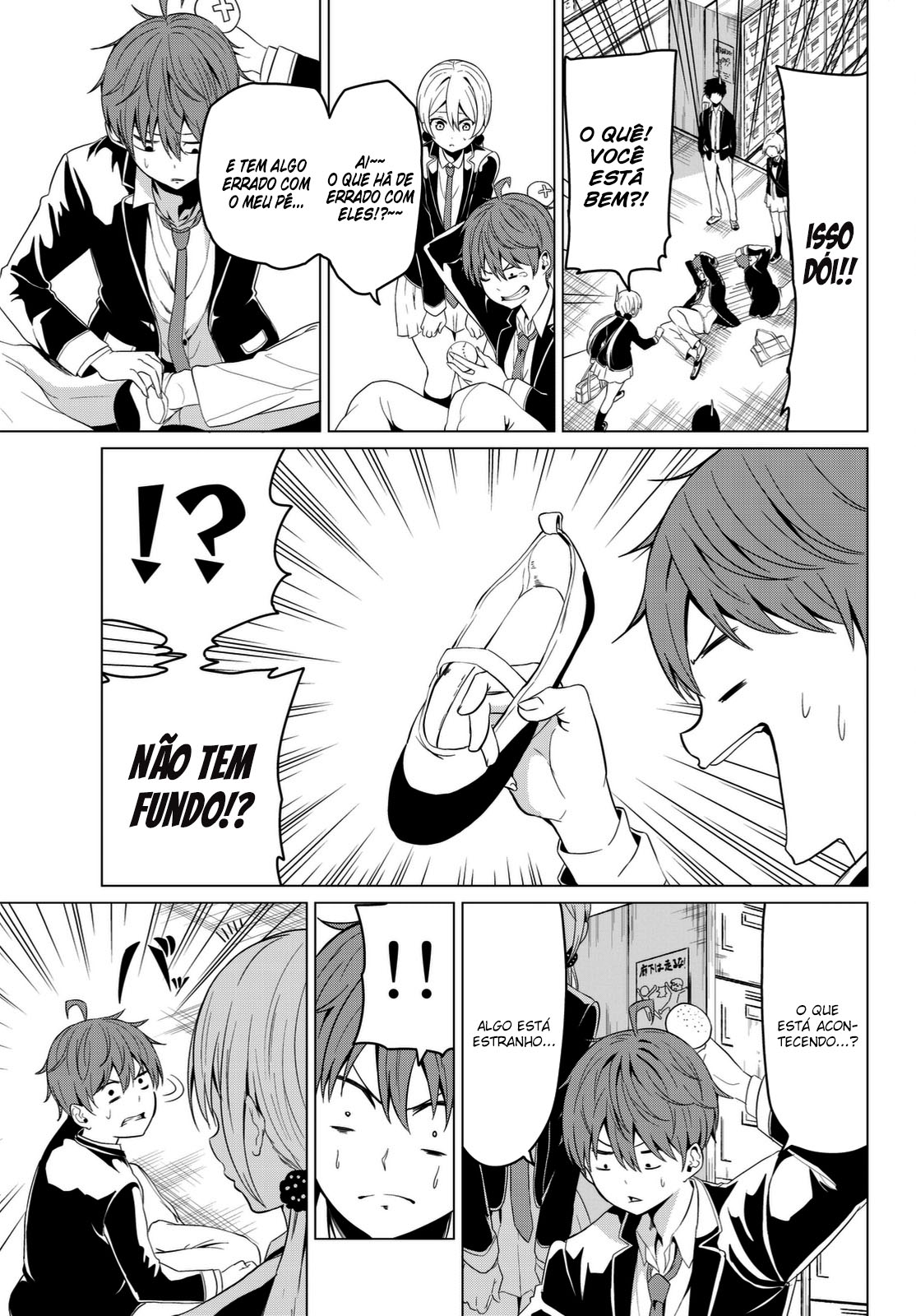 Sekai ka Kanojo ka Erabenai Capítulo 1