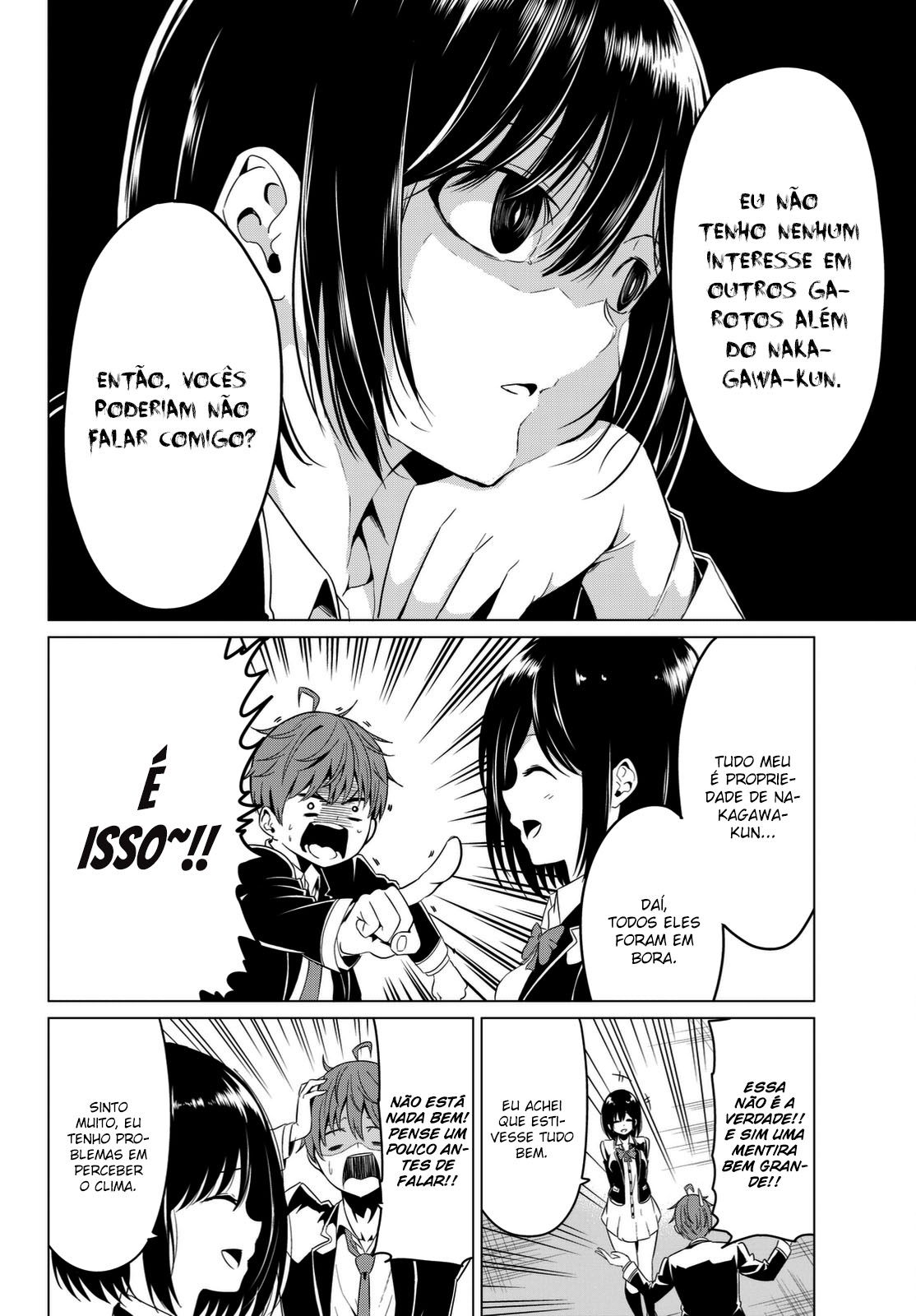 Sekai ka Kanojo ka Erabenai Capítulo 1