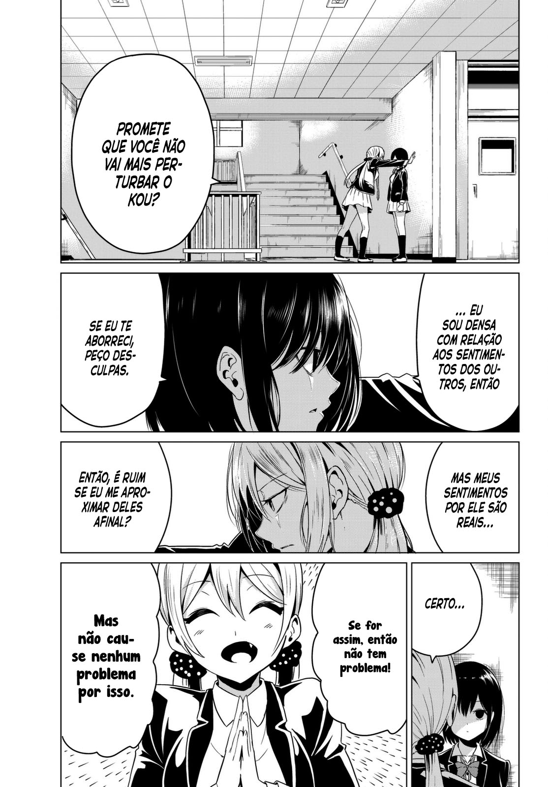 Sekai ka Kanojo ka Erabenai Capítulo 1