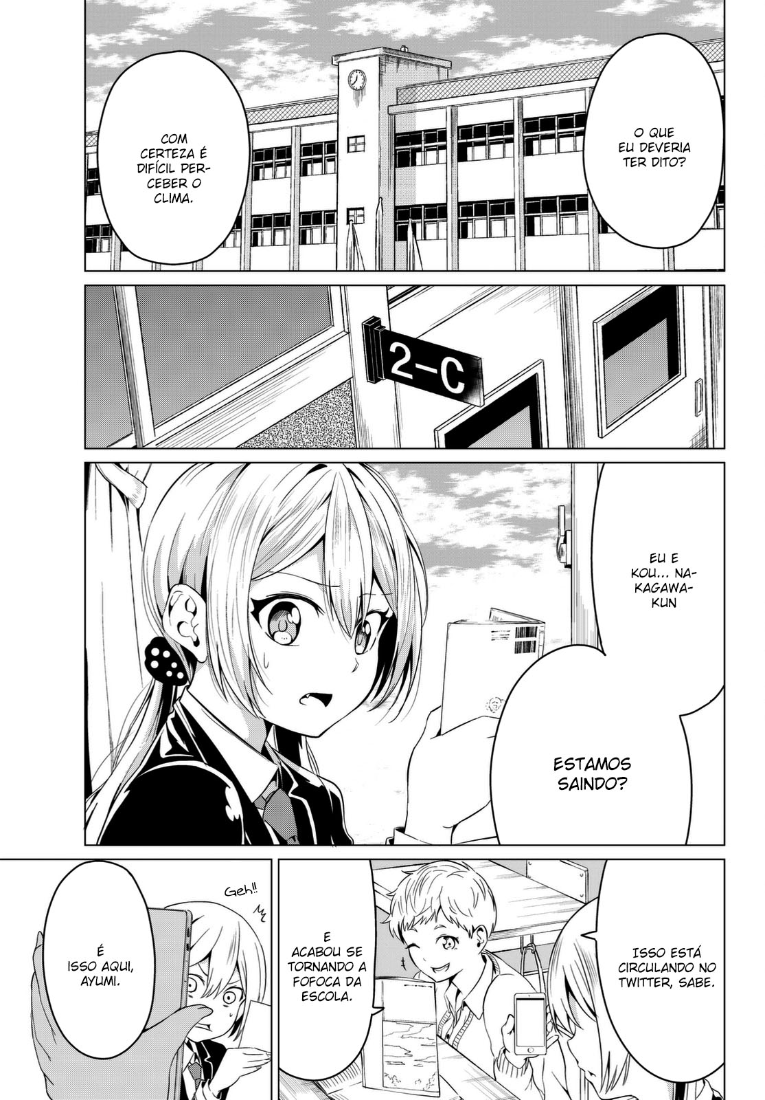 Sekai ka Kanojo ka Erabenai Capítulo 1