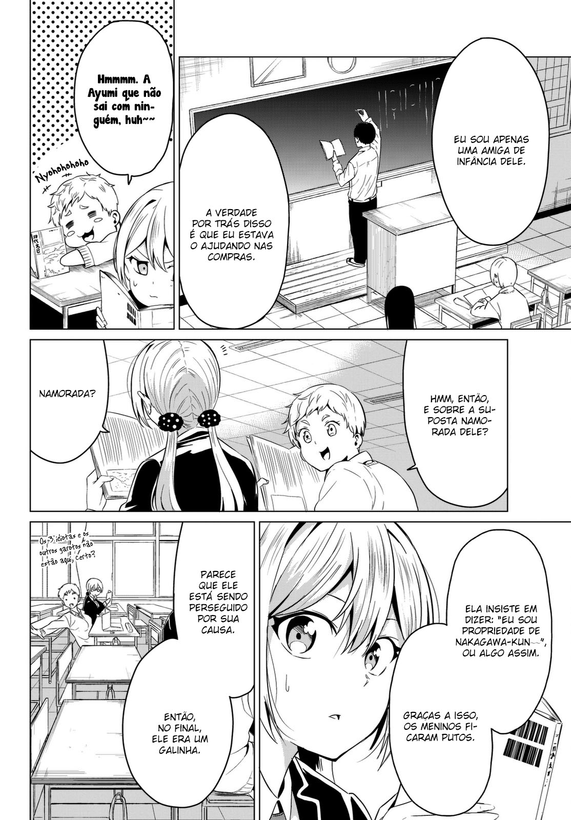 Sekai ka Kanojo ka Erabenai Capítulo 1