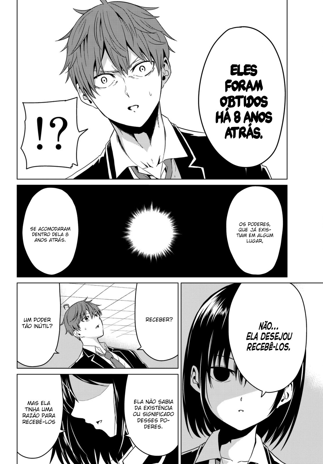 Sekai ka Kanojo ka Erabenai Capítulo 1
