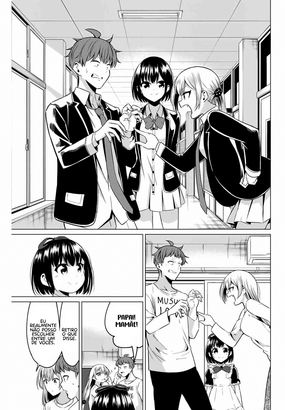Sekai ka Kanojo ka Erabenai Capítulo 1
