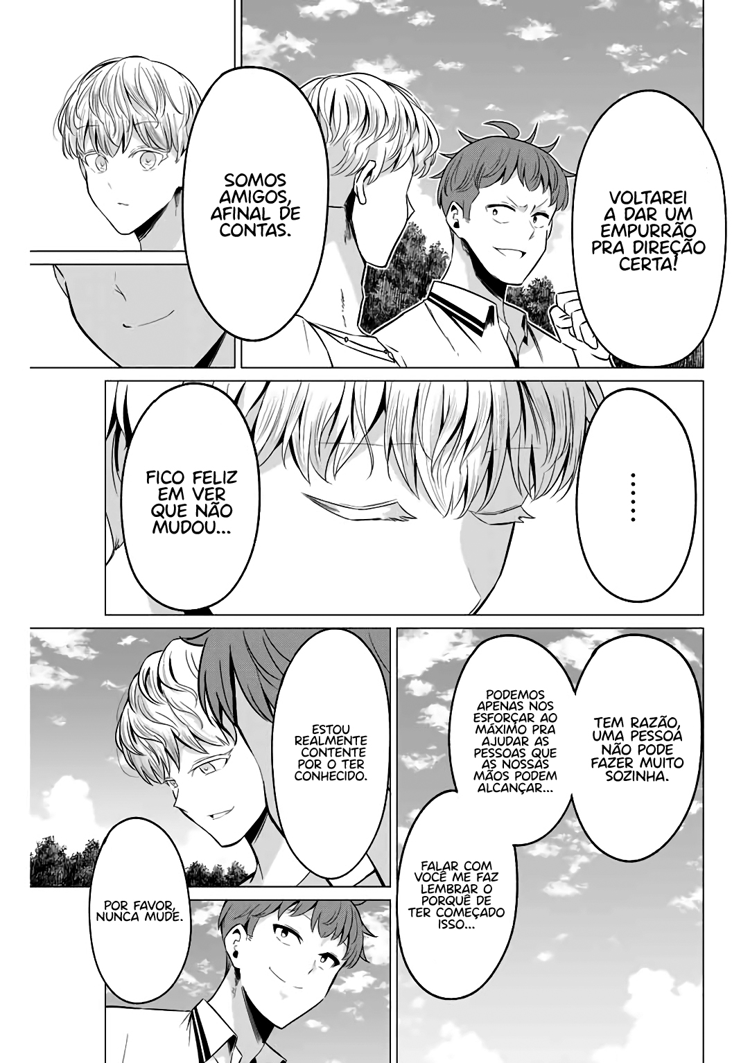 Sekai ka Kanojo ka Erabenai Capítulo 1