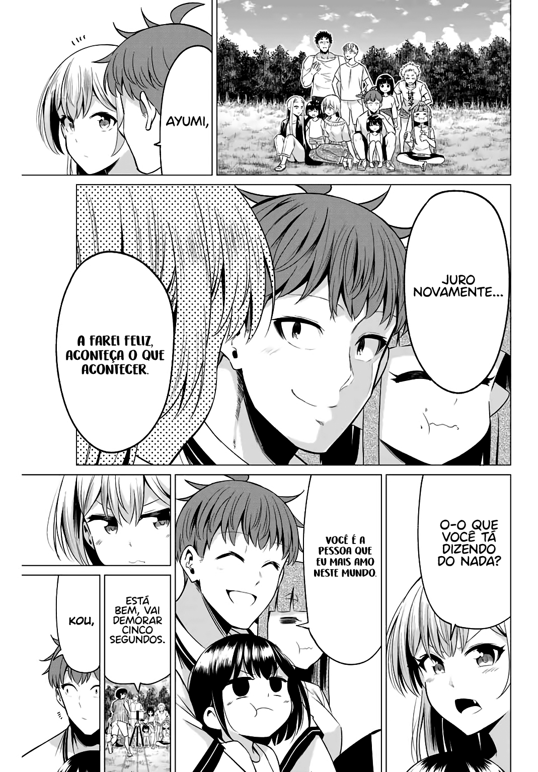 Sekai ka Kanojo ka Erabenai Capítulo 1