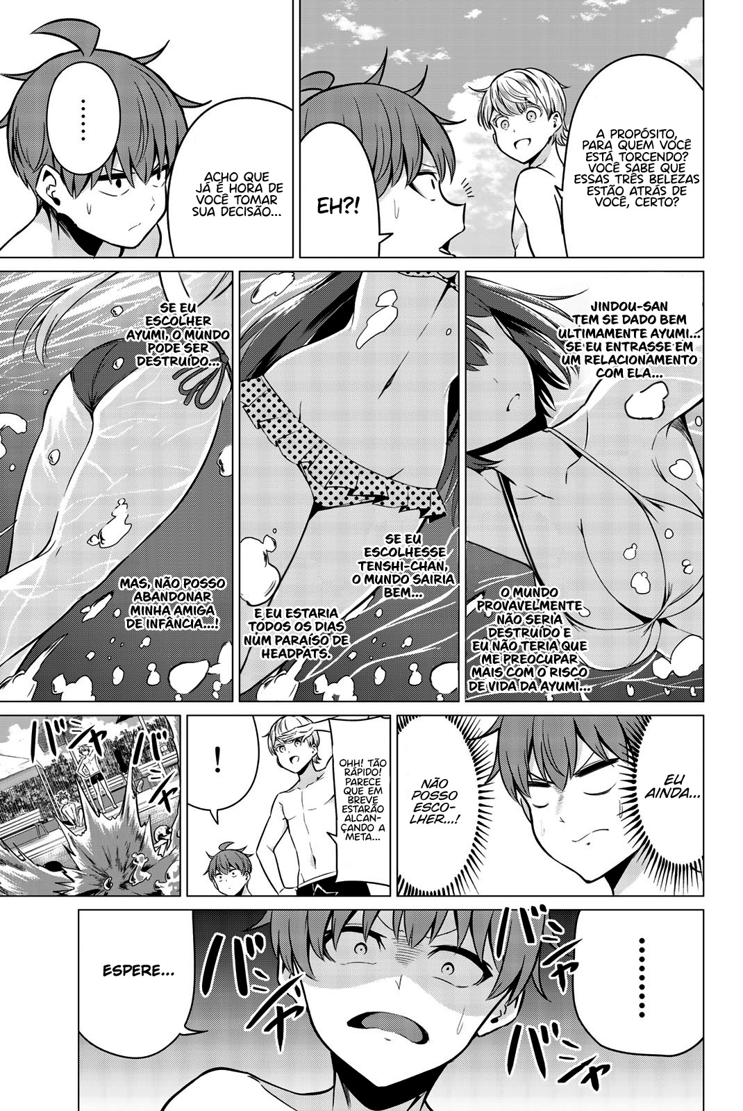 Sekai ka Kanojo ka Erabenai Capítulo 1