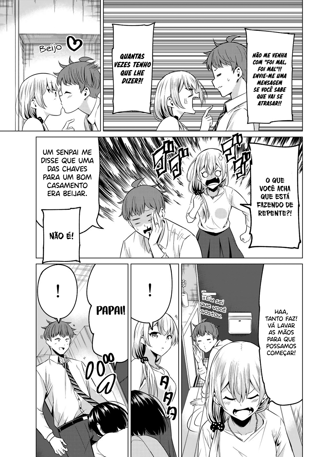 Sekai ka Kanojo ka Erabenai Capítulo 1