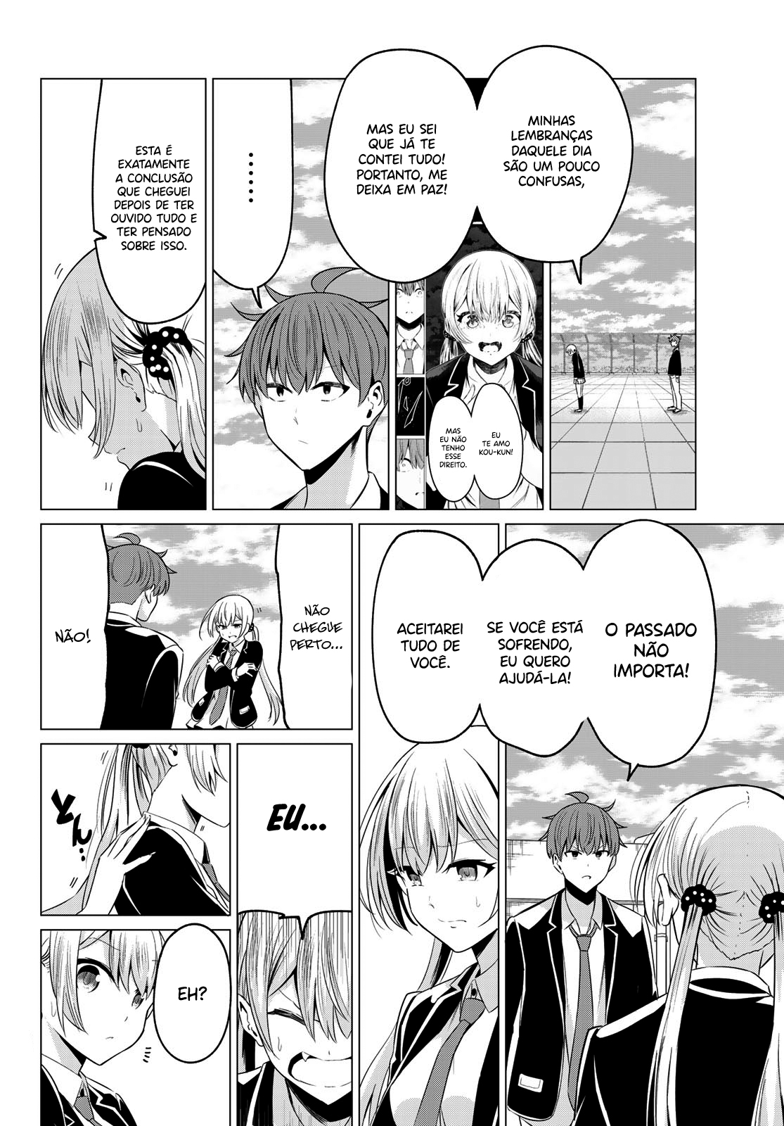 Sekai ka Kanojo ka Erabenai Capítulo 1