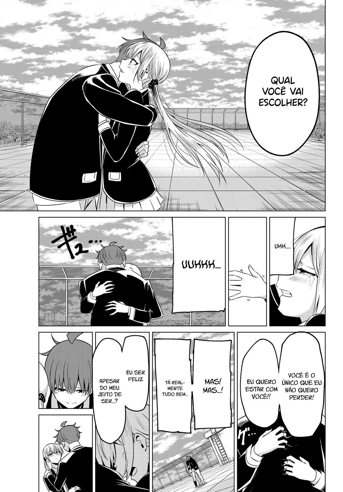 Sekai ka Kanojo ka Erabenai Capítulo 1