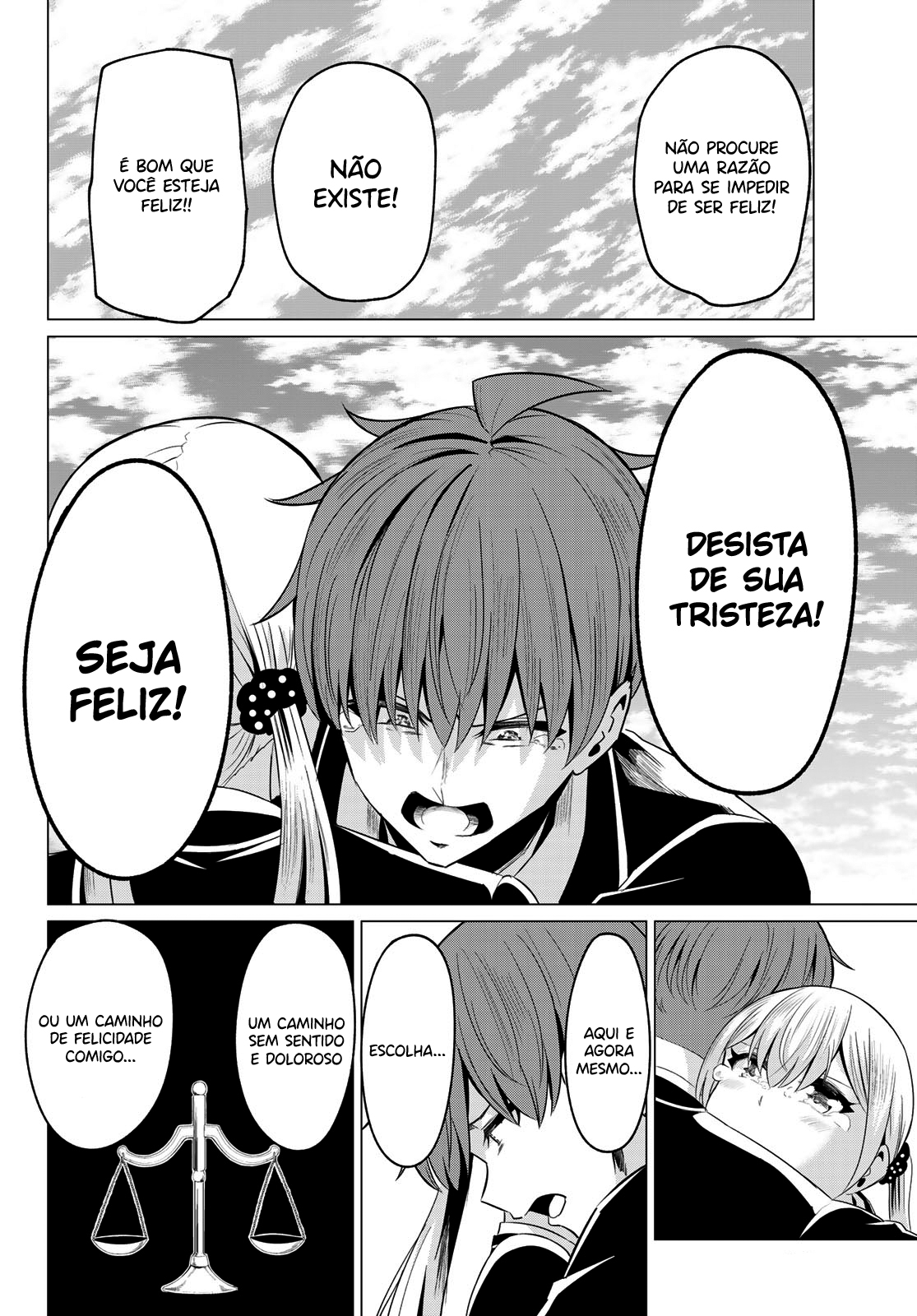 Sekai ka Kanojo ka Erabenai Capítulo 1