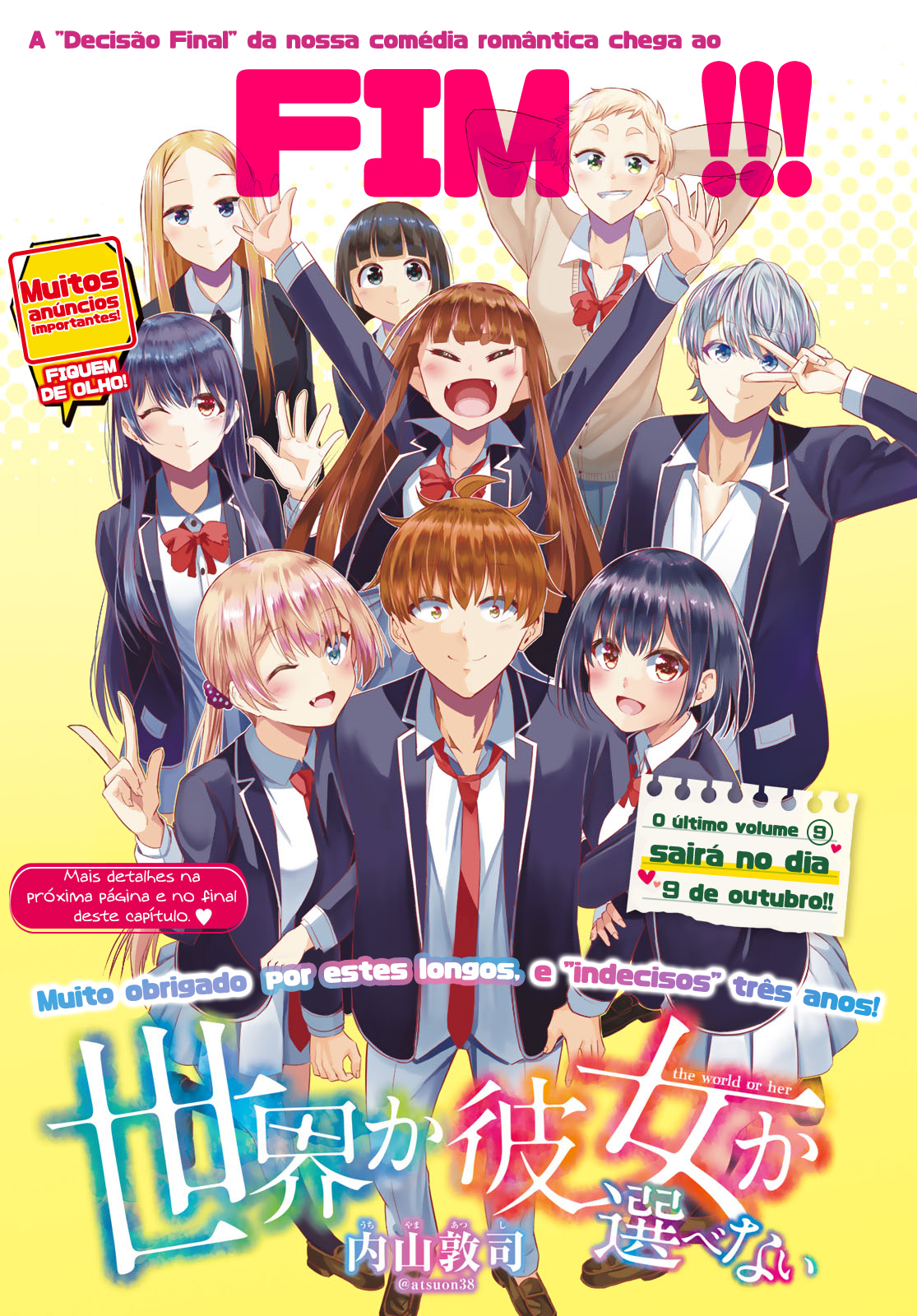 Sekai ka Kanojo ka Erabenai Capítulo 1