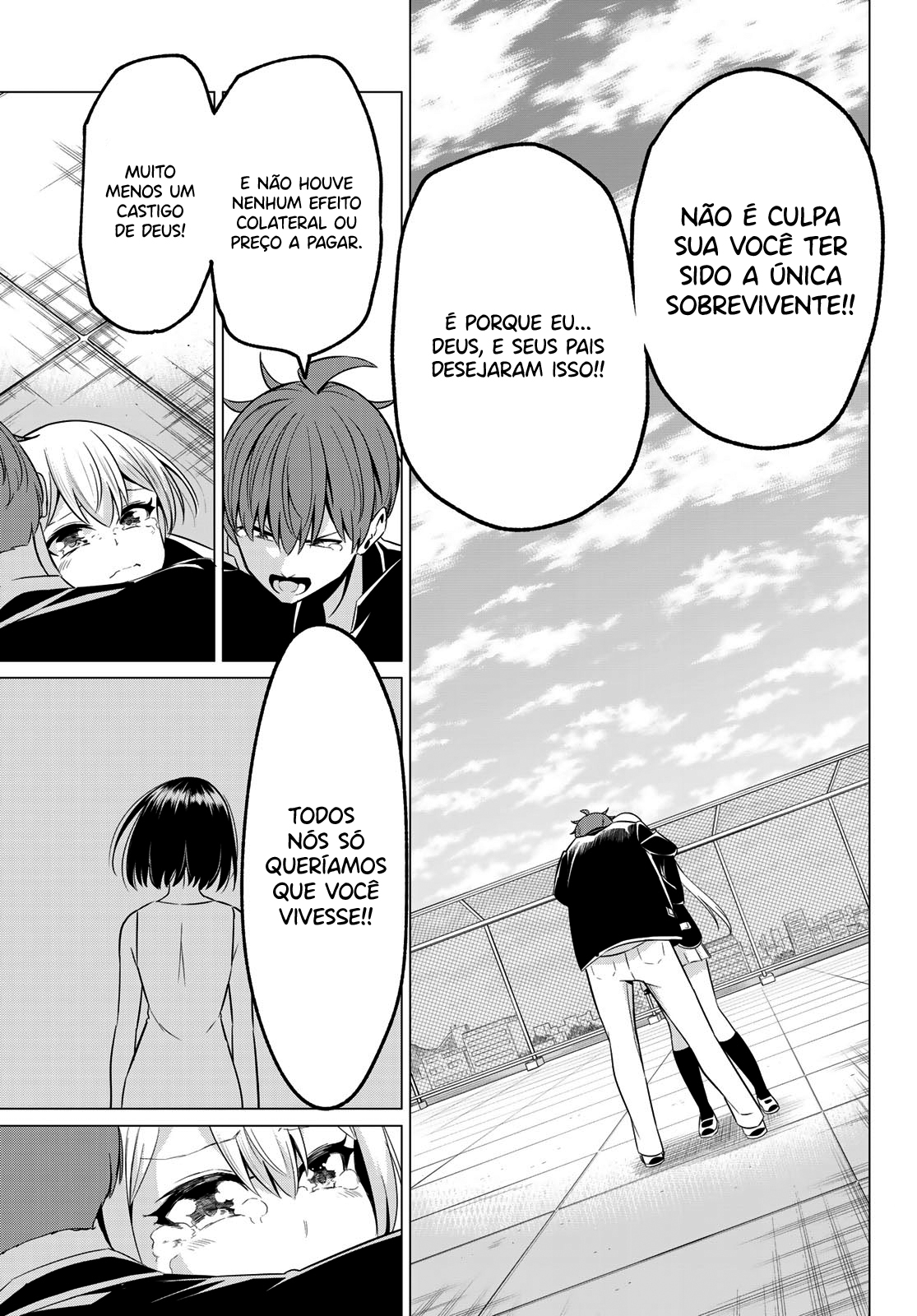 Sekai ka Kanojo ka Erabenai Capítulo 1