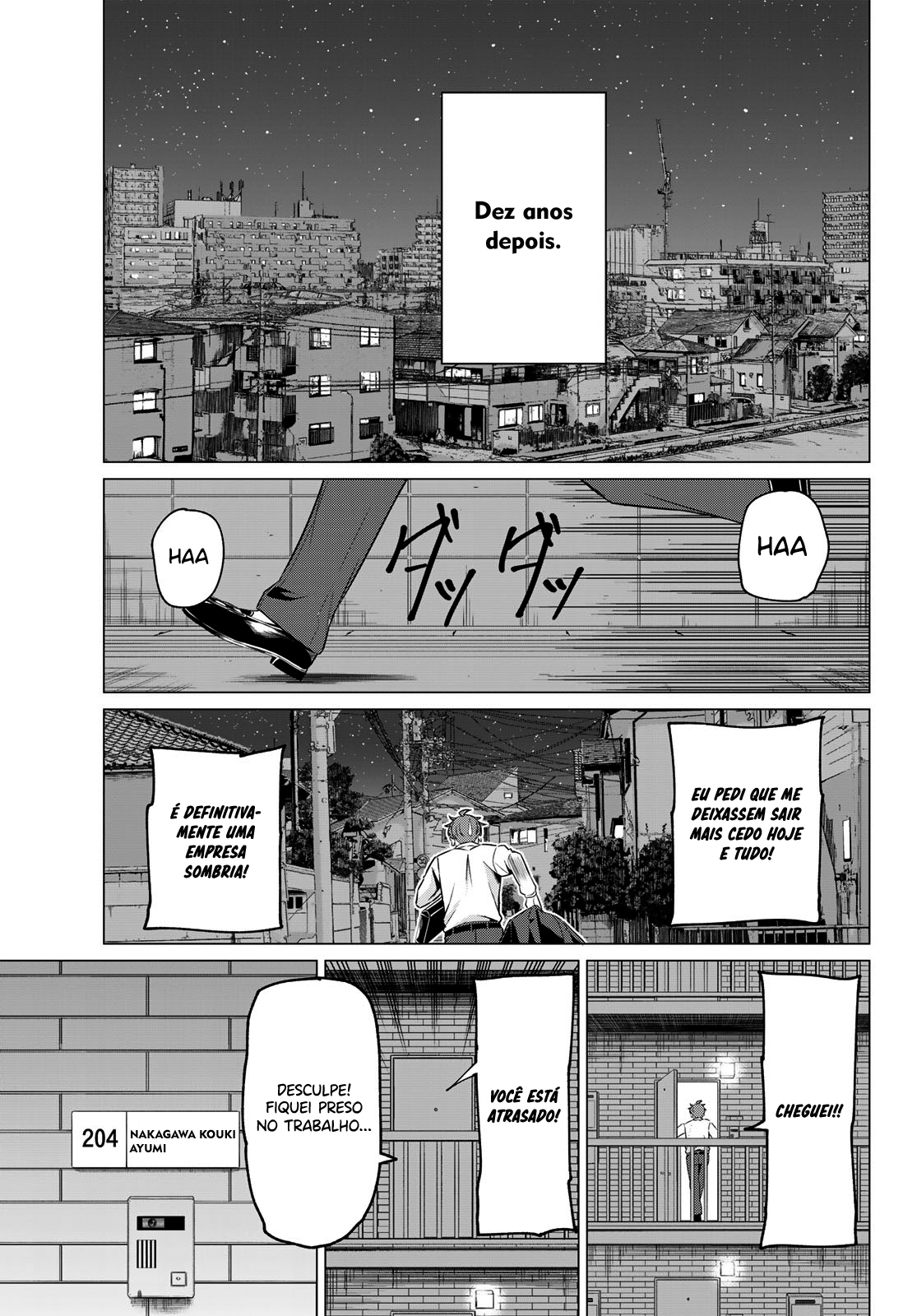 Sekai ka Kanojo ka Erabenai Capítulo 1