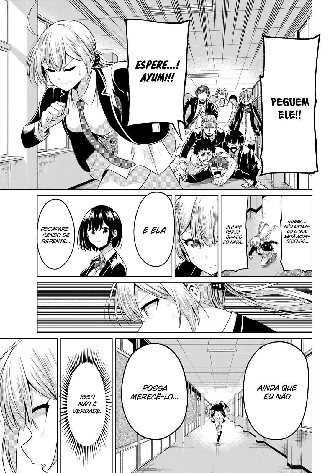 Sekai ka Kanojo ka Erabenai Capítulo 1