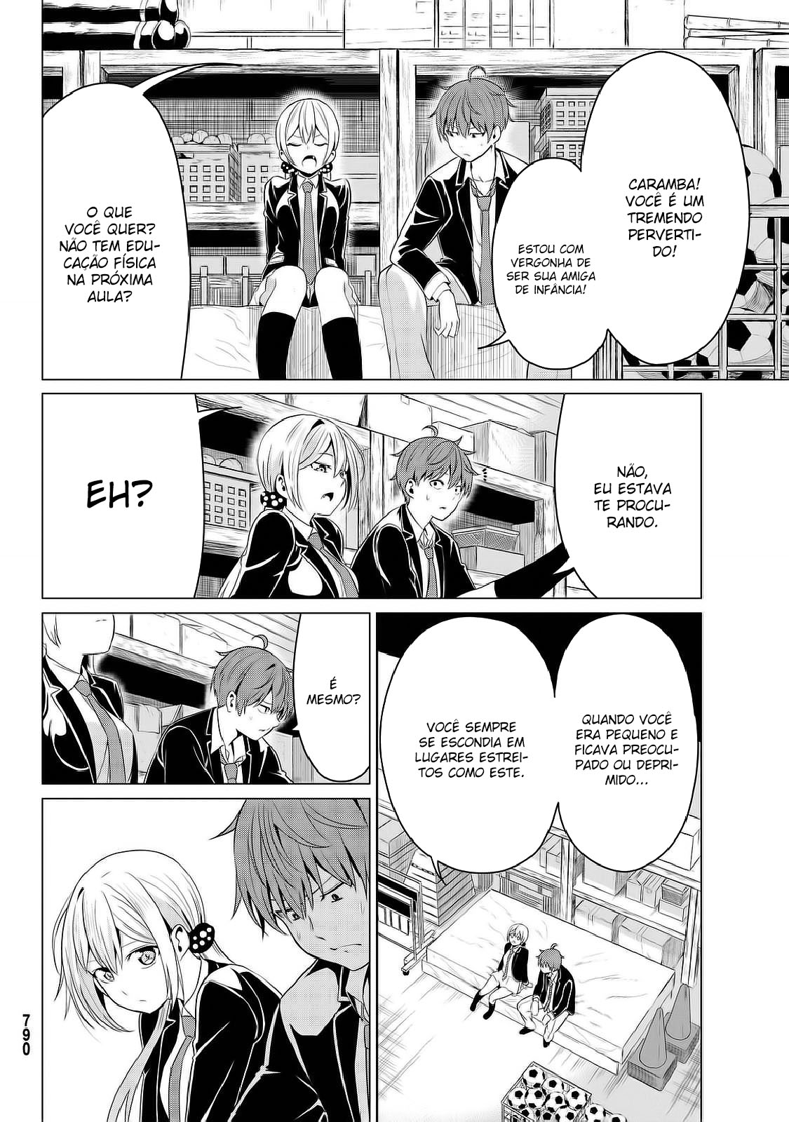 Sekai ka Kanojo ka Erabenai Capítulo 1