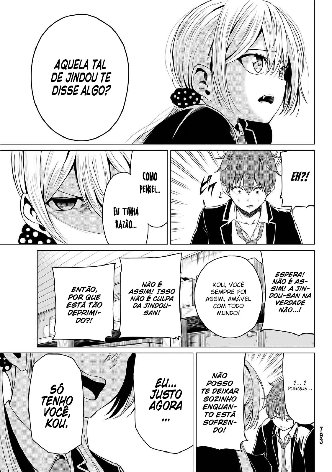 Sekai ka Kanojo ka Erabenai Capítulo 1