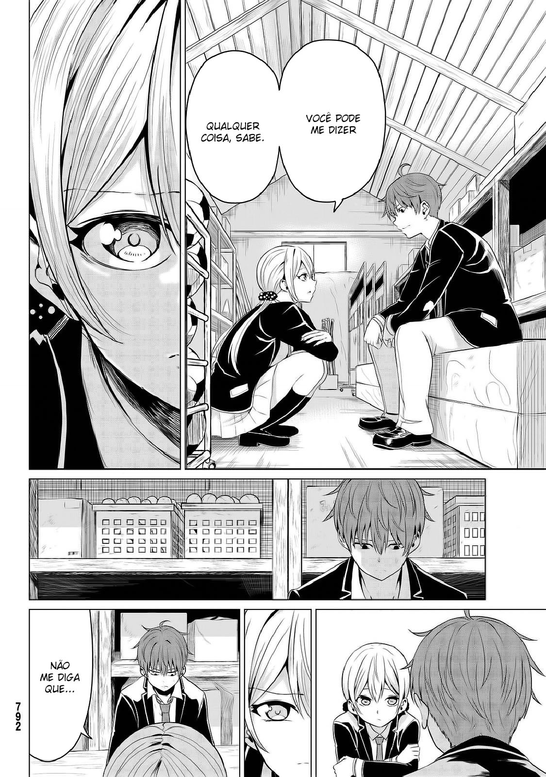 Sekai ka Kanojo ka Erabenai Capítulo 1