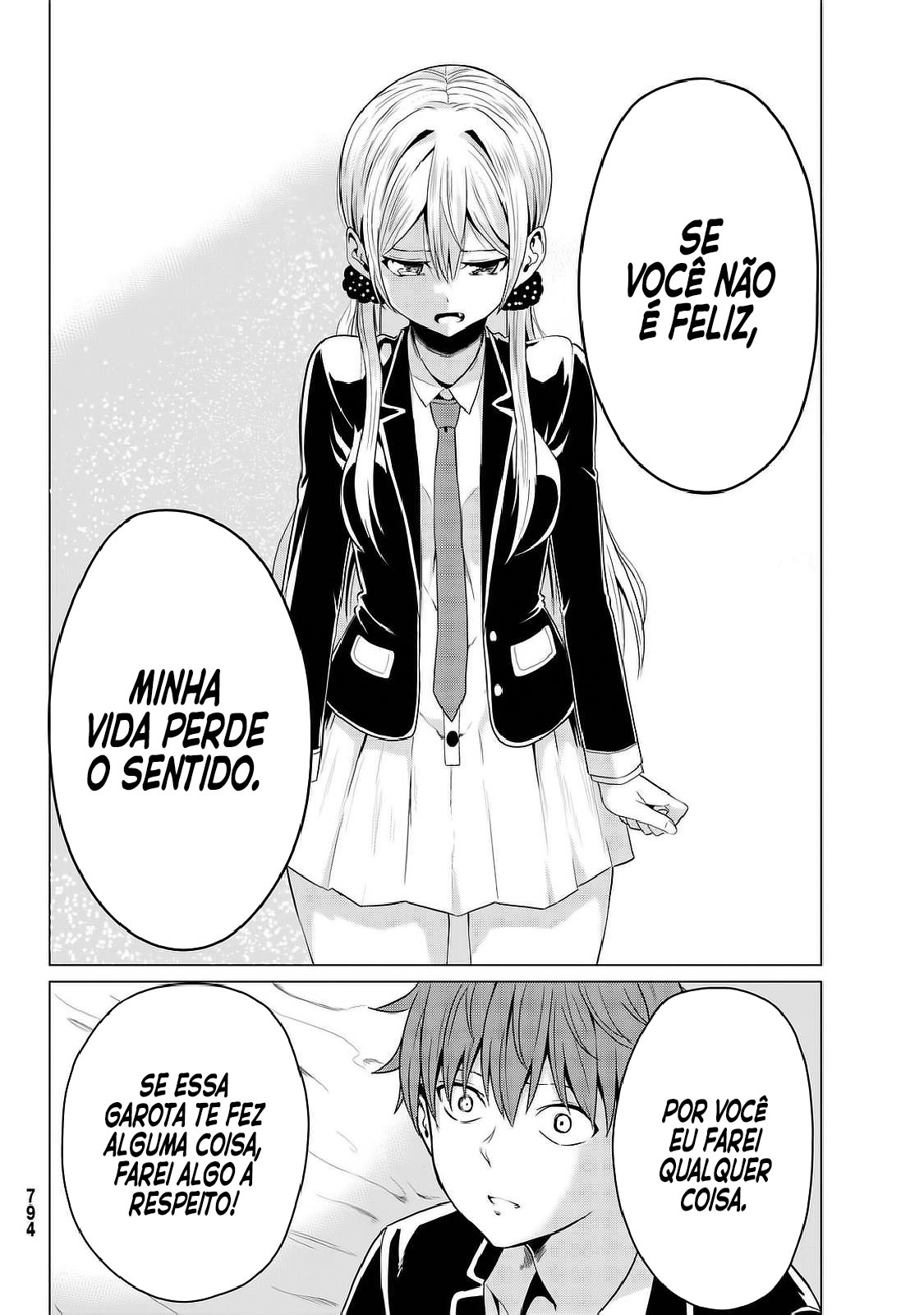 Sekai ka Kanojo ka Erabenai Capítulo 1