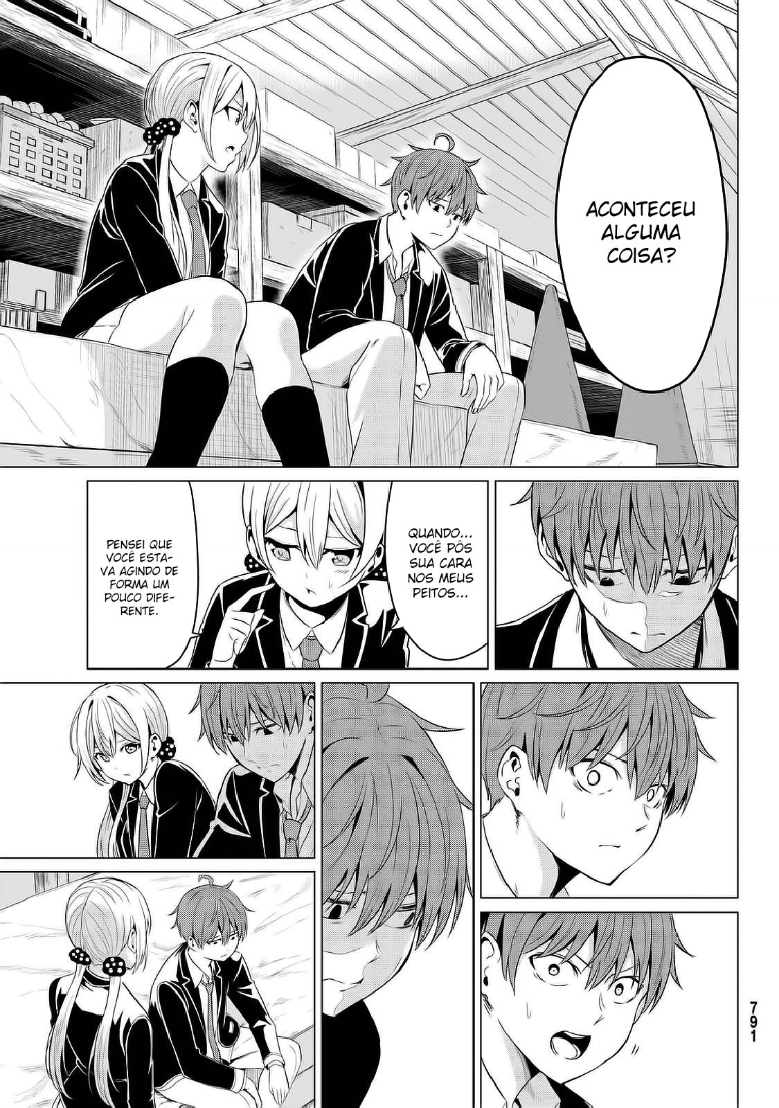 Sekai ka Kanojo ka Erabenai Capítulo 1