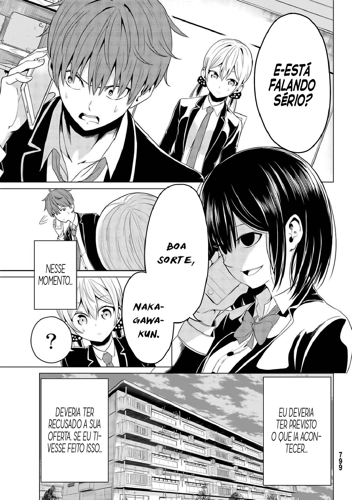 Sekai ka Kanojo ka Erabenai Capítulo 1