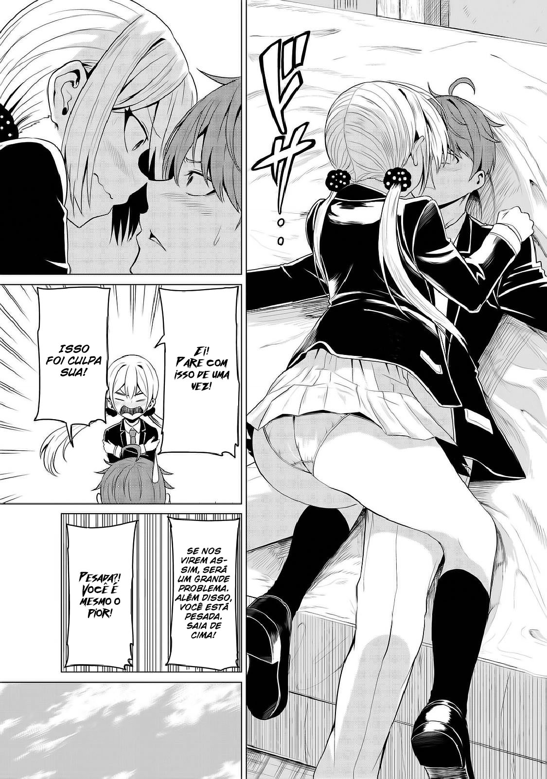 Sekai ka Kanojo ka Erabenai Capítulo 1