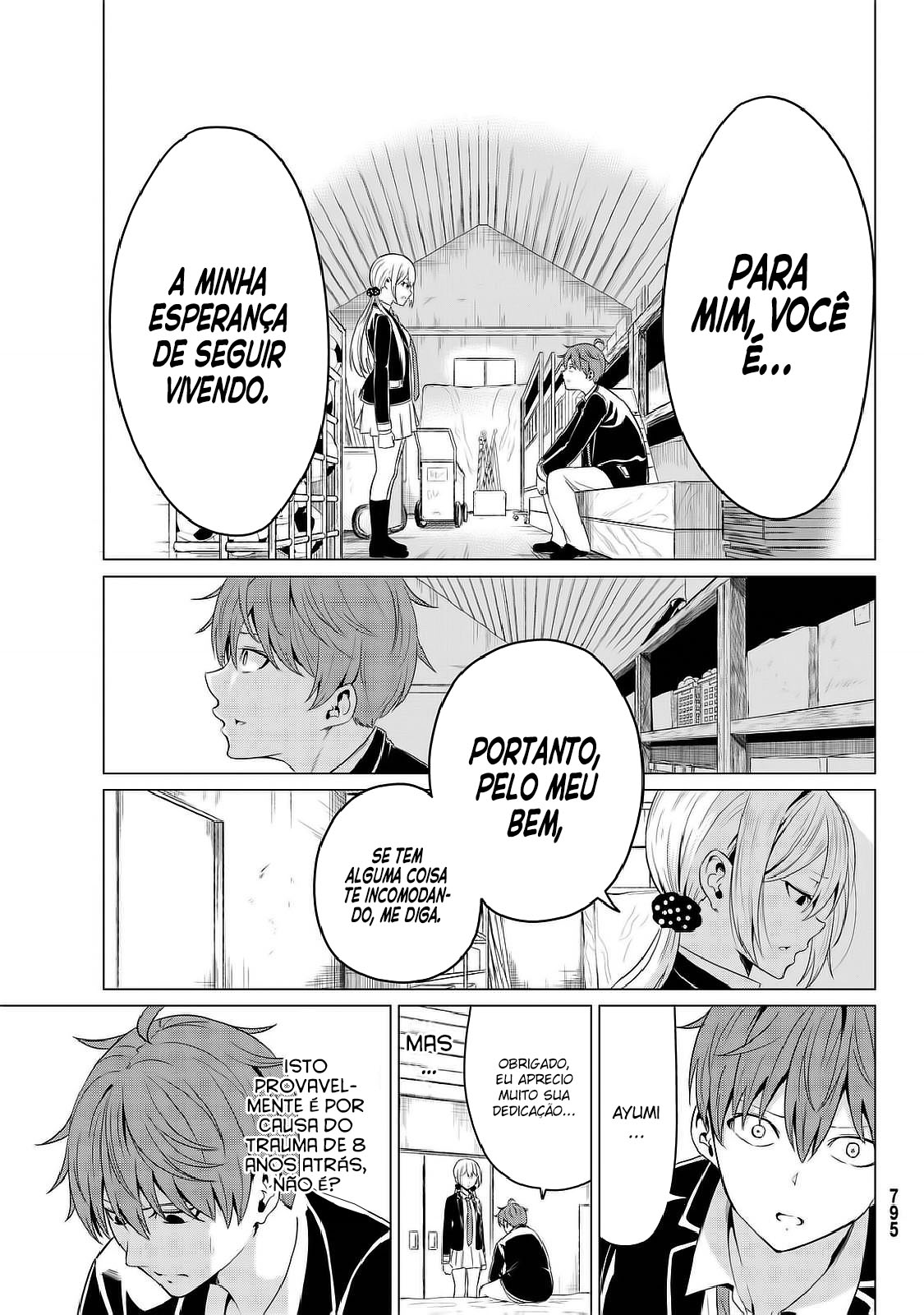 Sekai ka Kanojo ka Erabenai Capítulo 1