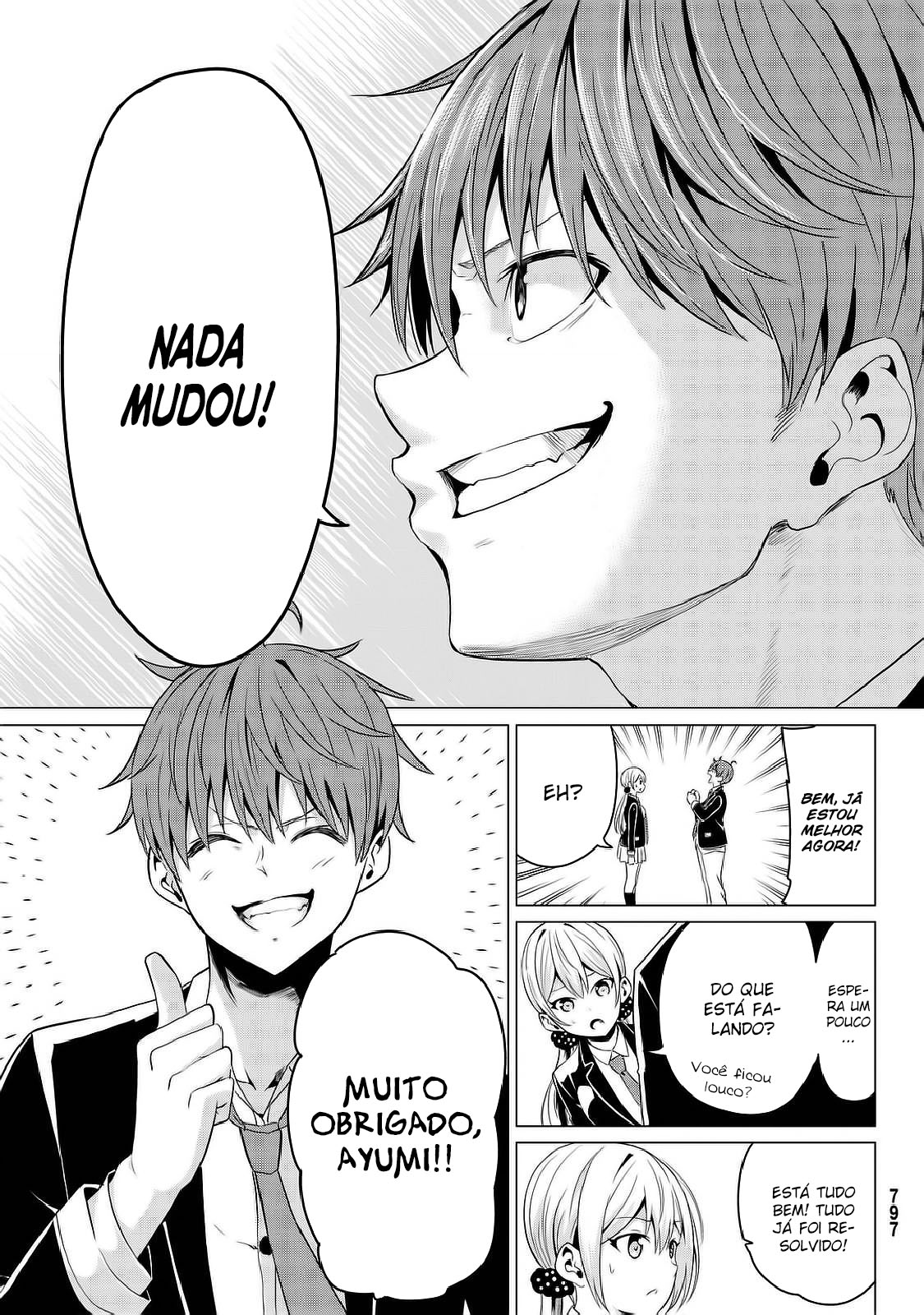 Sekai ka Kanojo ka Erabenai Capítulo 1