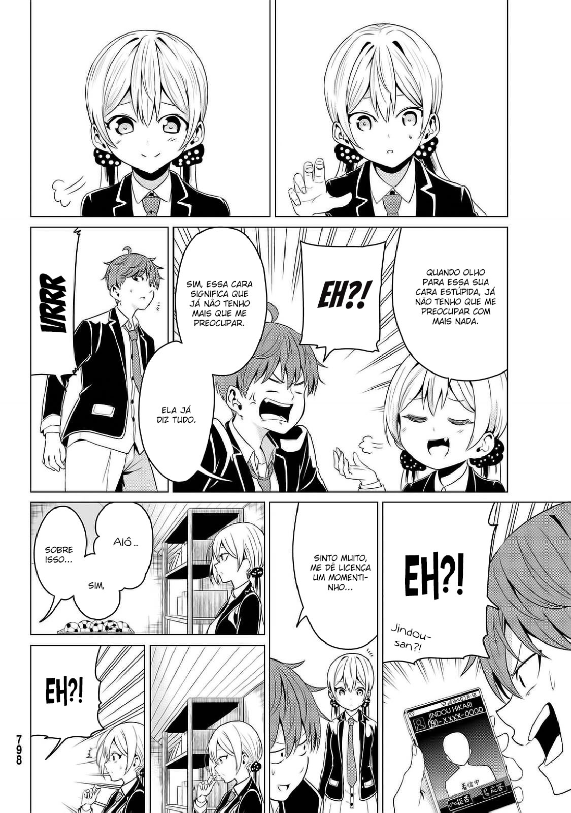 Sekai ka Kanojo ka Erabenai Capítulo 1