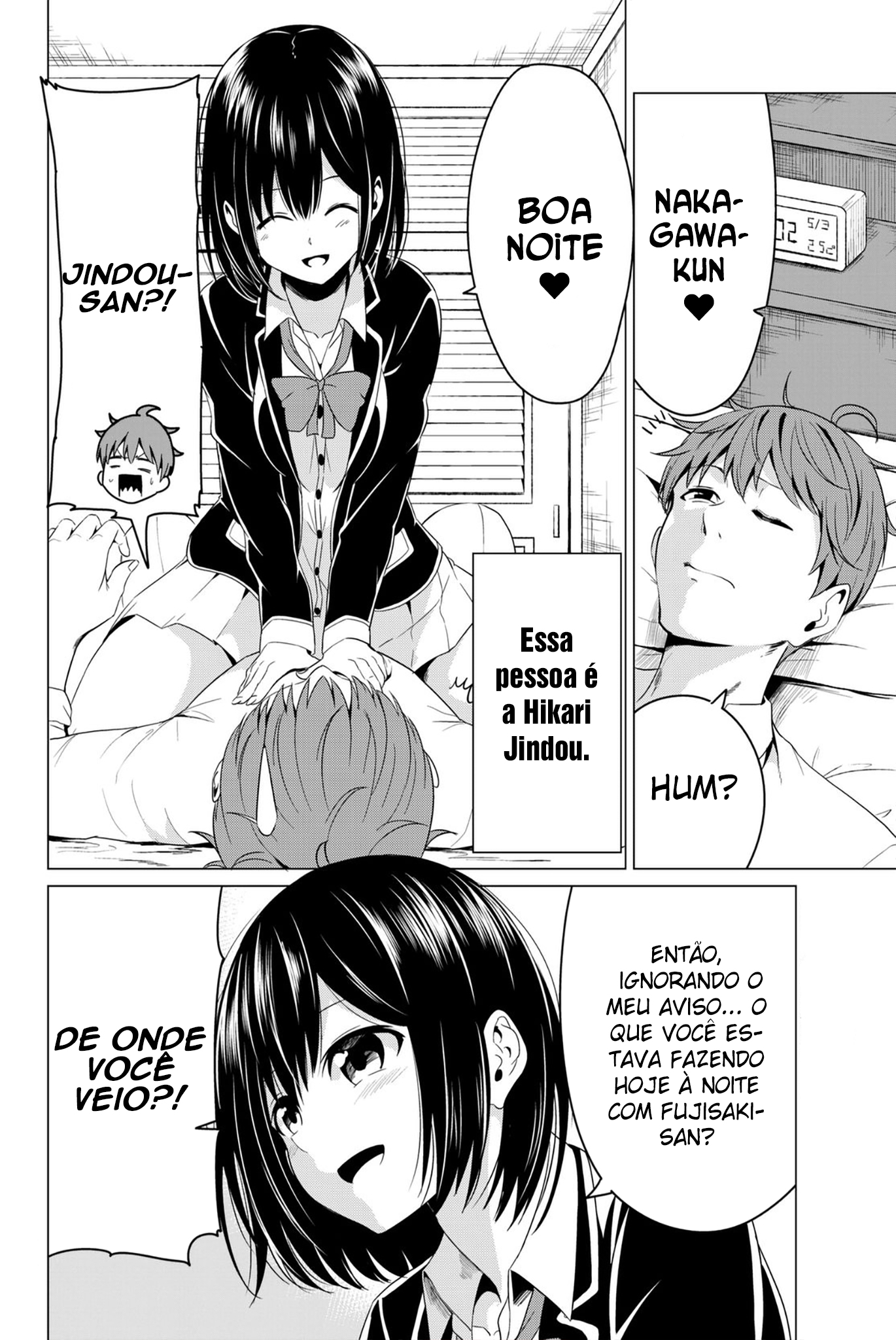 Sekai ka Kanojo ka Erabenai Capítulo 1