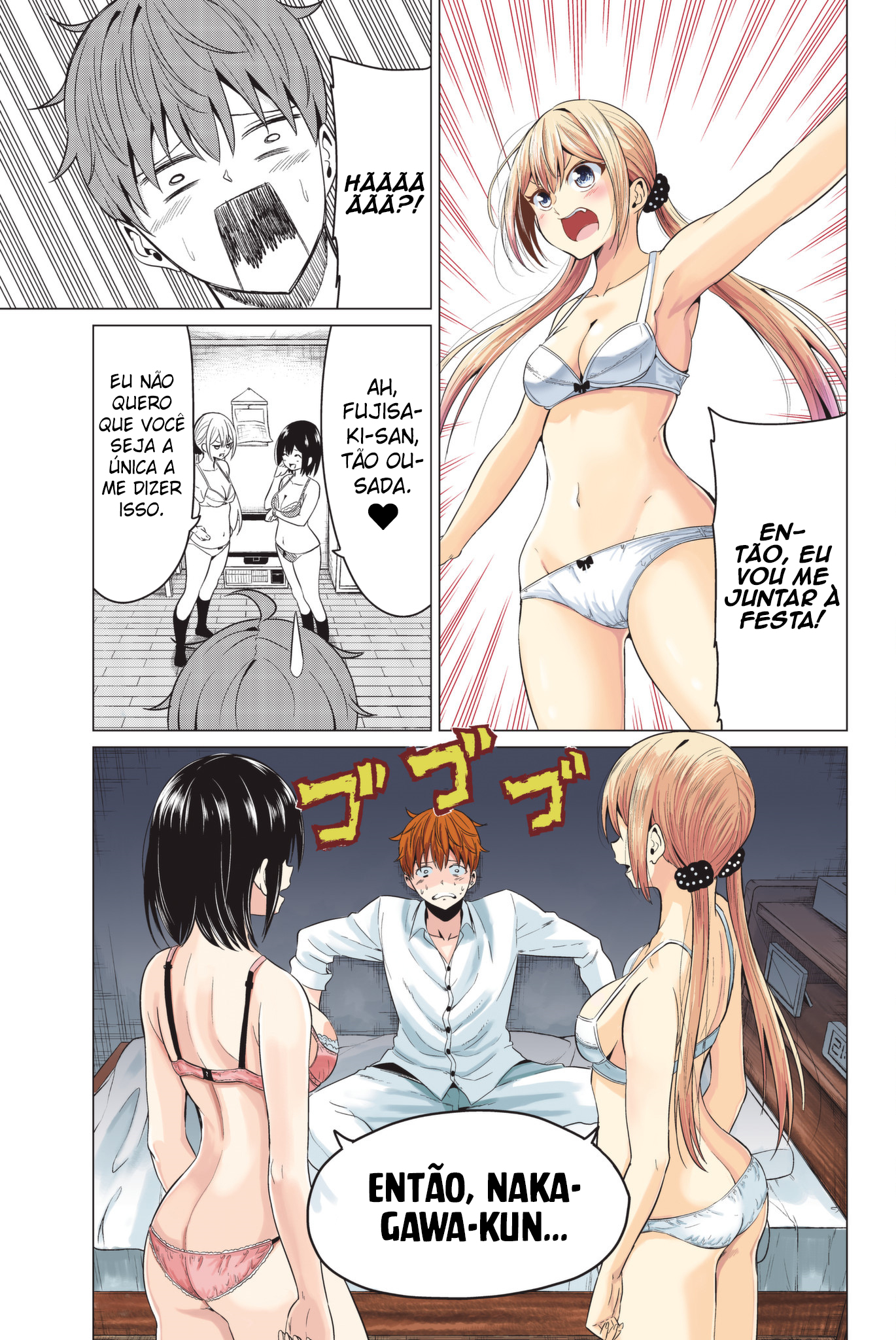 Sekai ka Kanojo ka Erabenai Capítulo 1