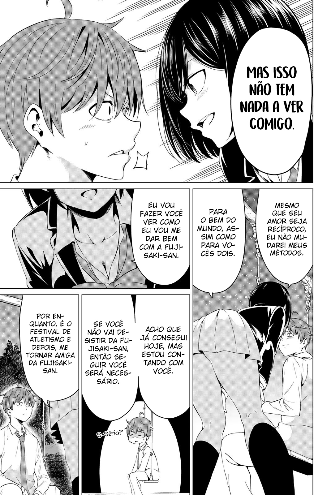 Sekai ka Kanojo ka Erabenai Capítulo 1
