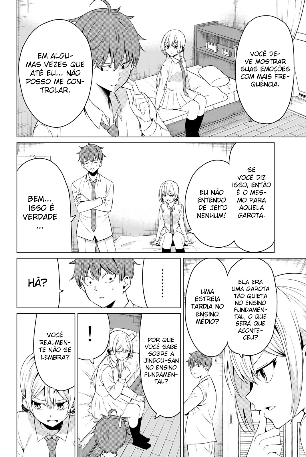 Sekai ka Kanojo ka Erabenai Capítulo 1