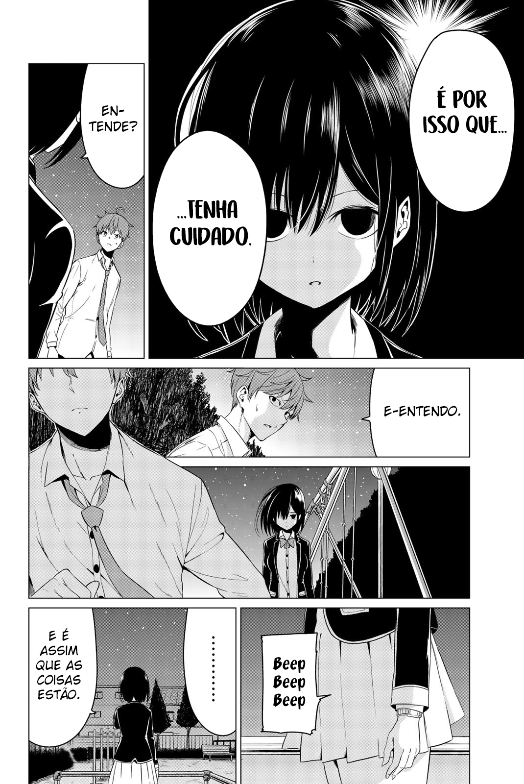 Sekai ka Kanojo ka Erabenai Capítulo 1