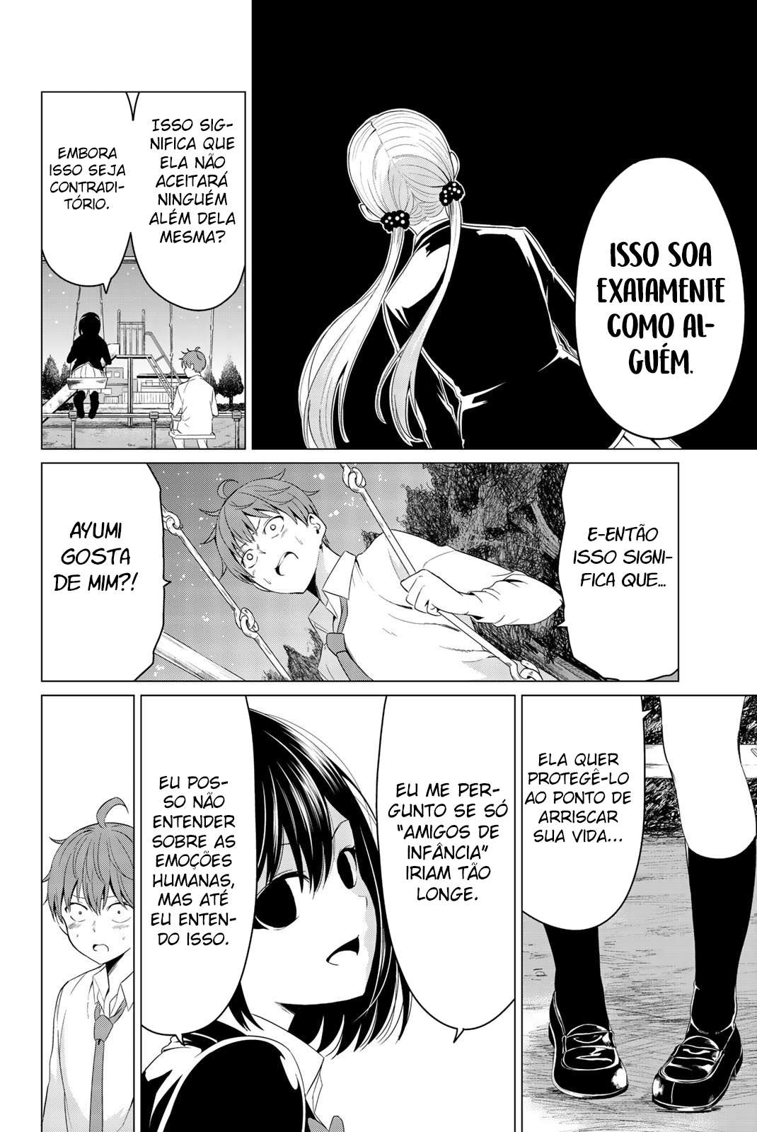 Sekai ka Kanojo ka Erabenai Capítulo 1
