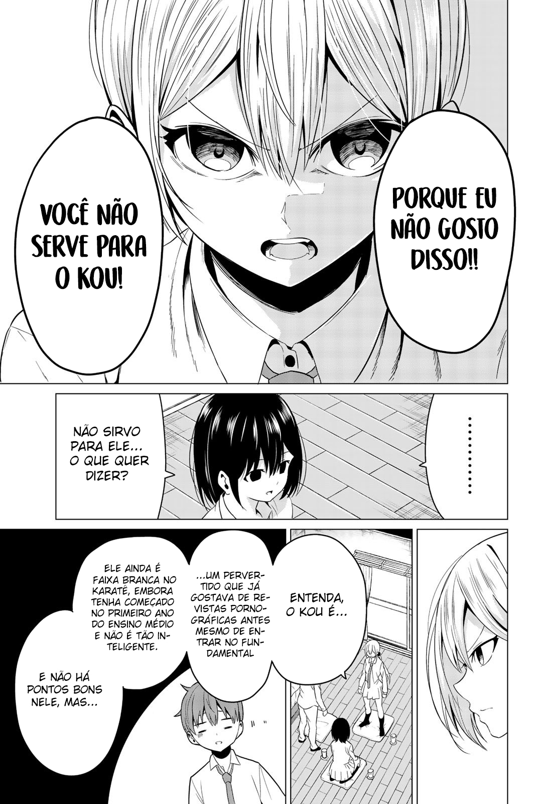 Sekai ka Kanojo ka Erabenai Capítulo 1