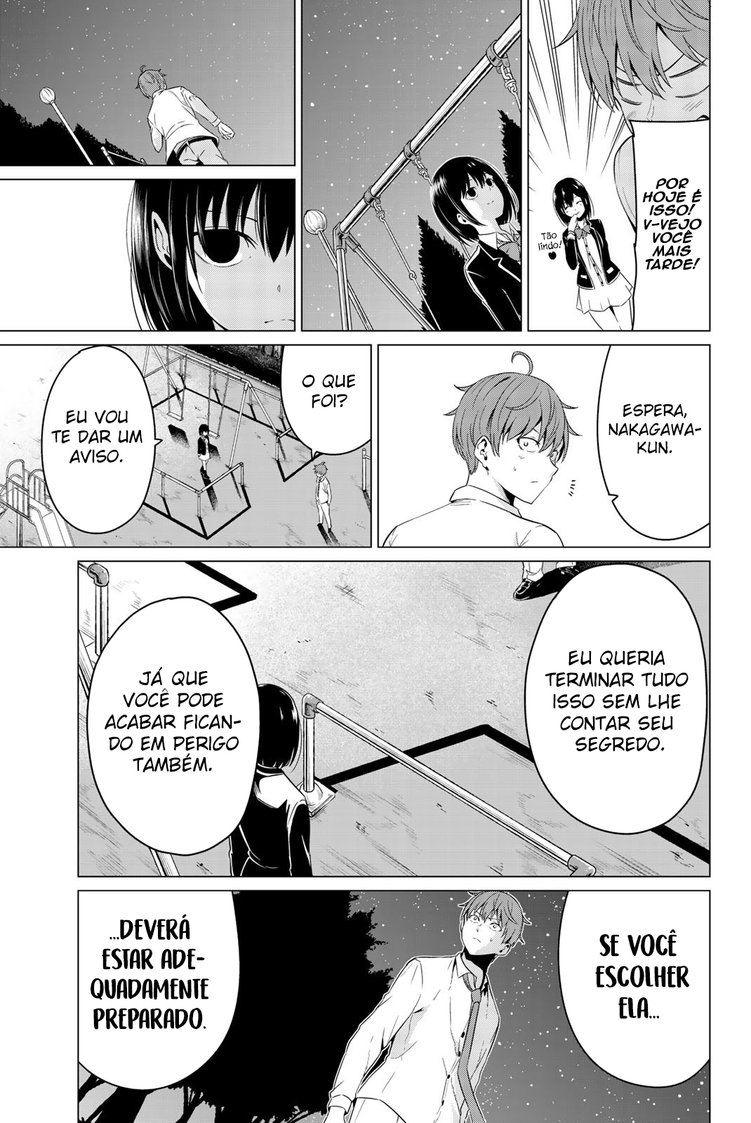 Sekai ka Kanojo ka Erabenai Capítulo 1