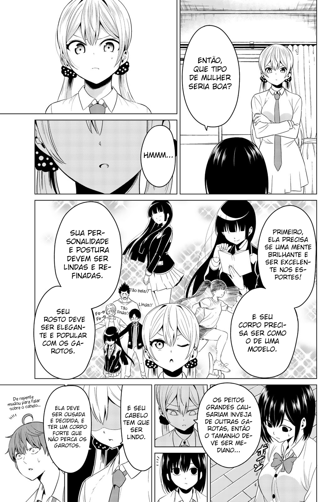 Sekai ka Kanojo ka Erabenai Capítulo 1