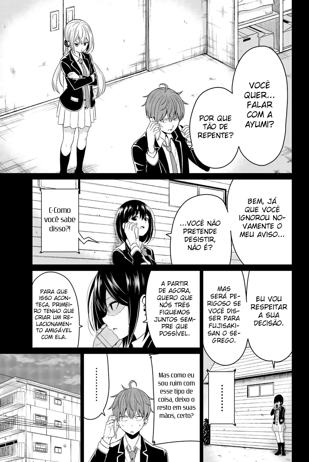 Sekai ka Kanojo ka Erabenai Capítulo 1
